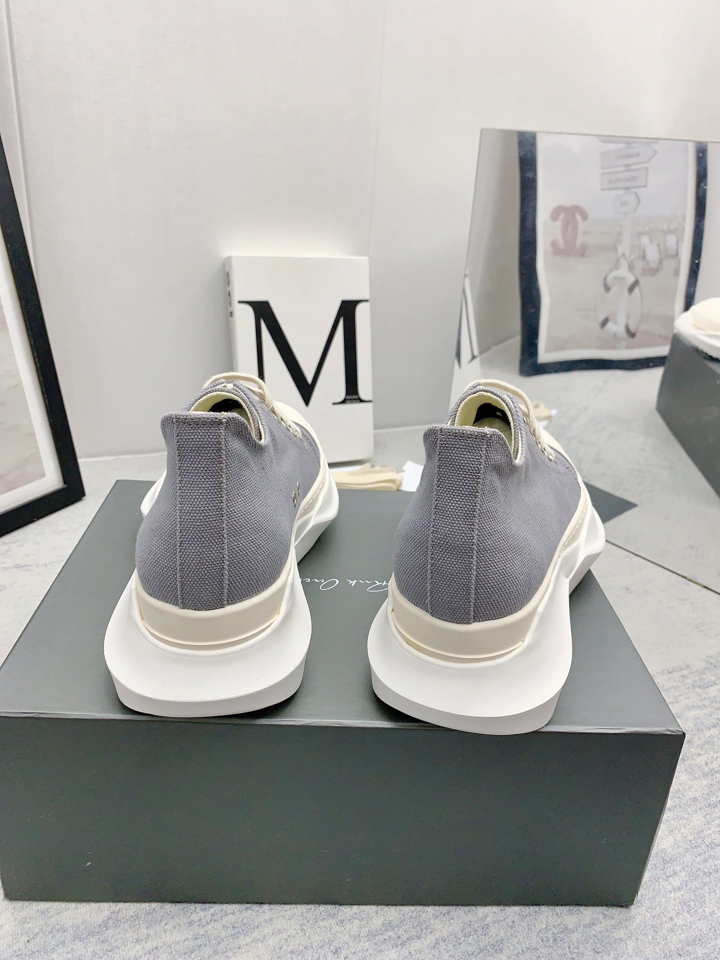 Men Women R*ick O*wens Top Sneaker