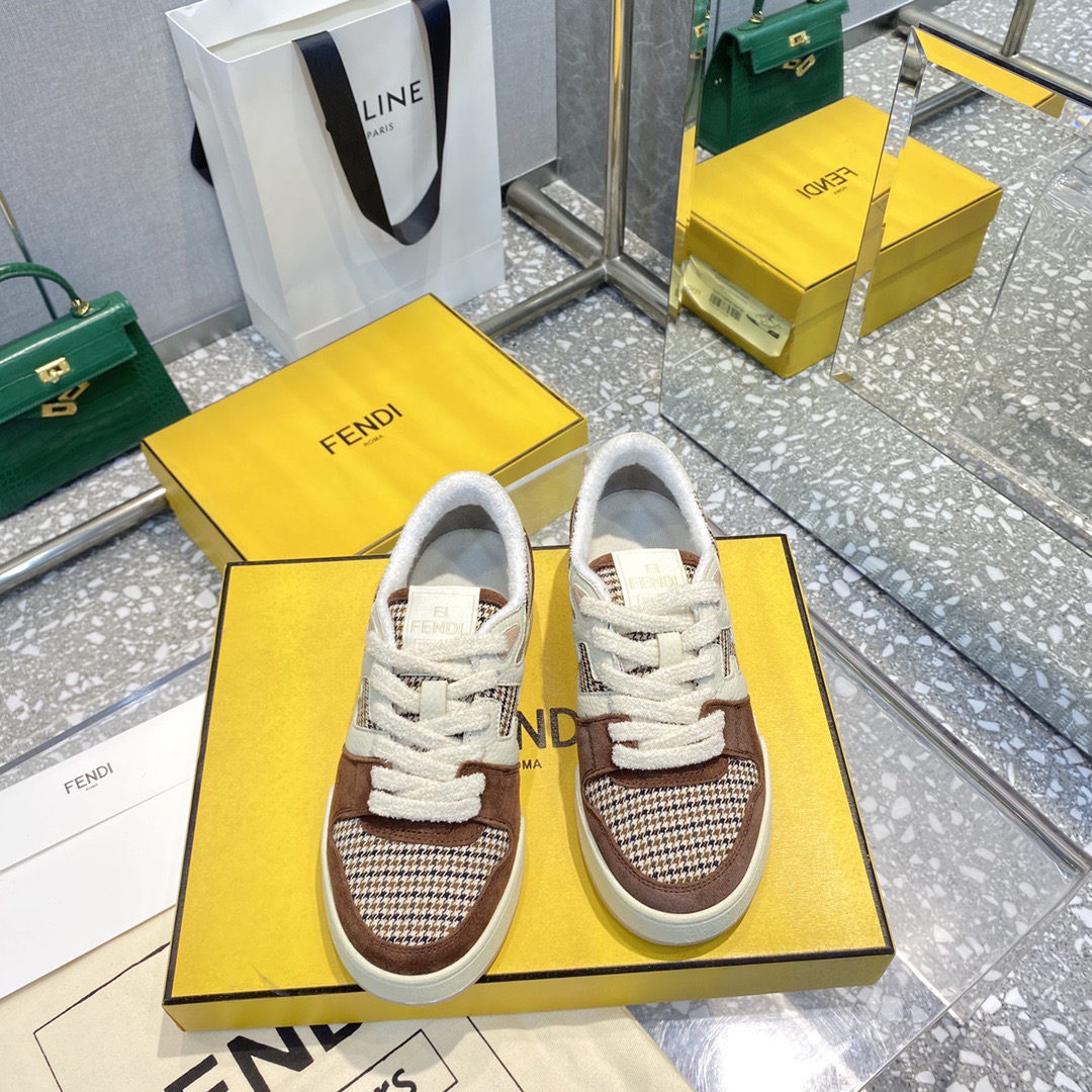 Men Women F*endi Top Sneaker