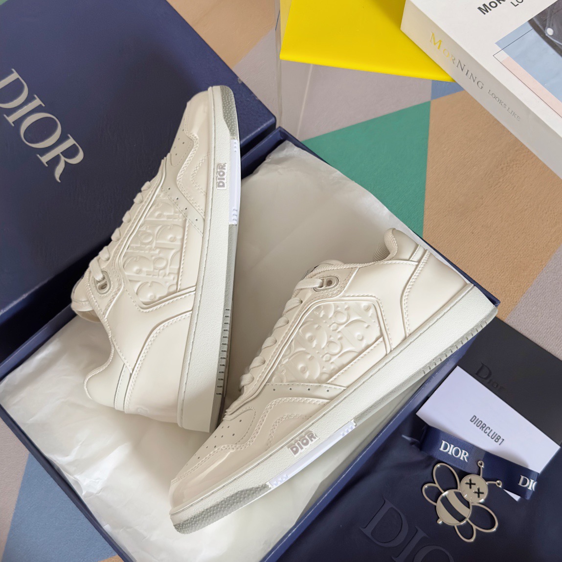 Men Women D*ior Top Sneaker