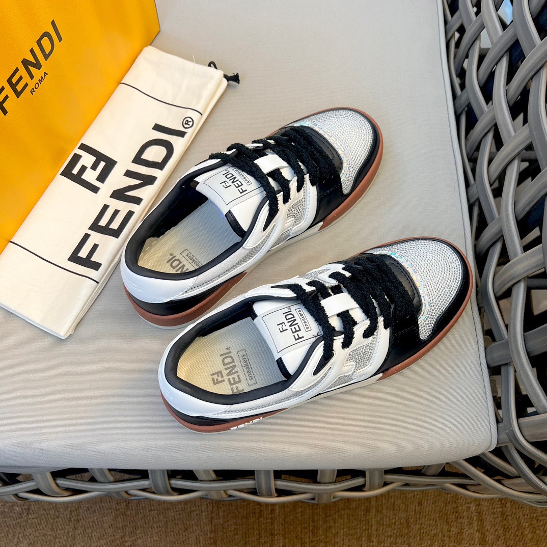 Men Women F*endi Top Sneaker