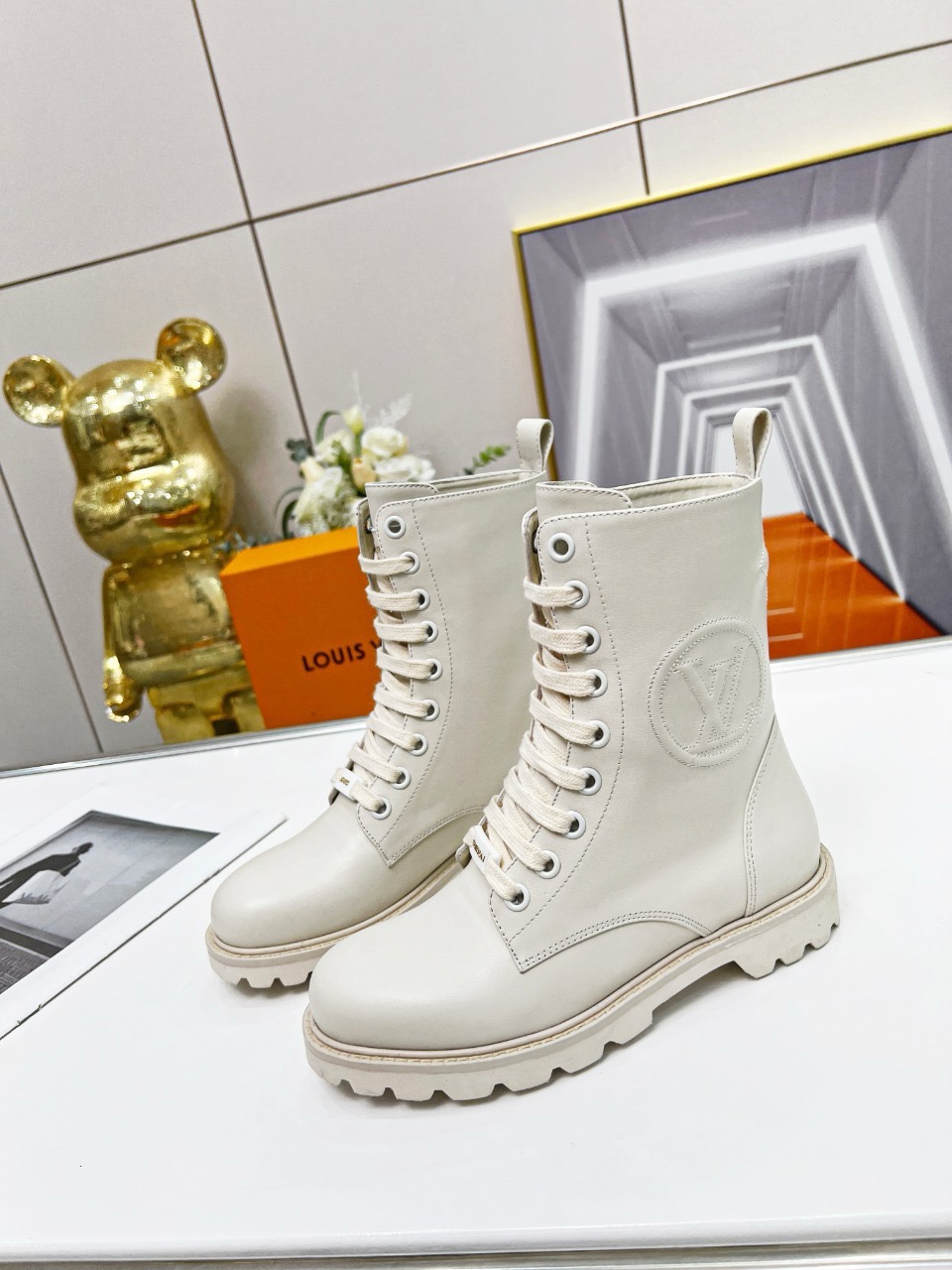 Men L*ouis V*uitton Top Sneaker