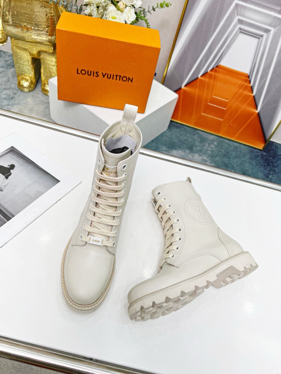 Men L*ouis V*uitton Top Sneaker