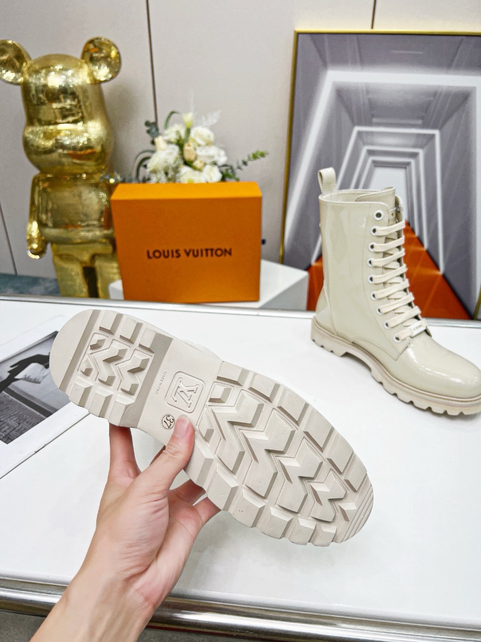 Men L*ouis V*uitton Top Sneaker