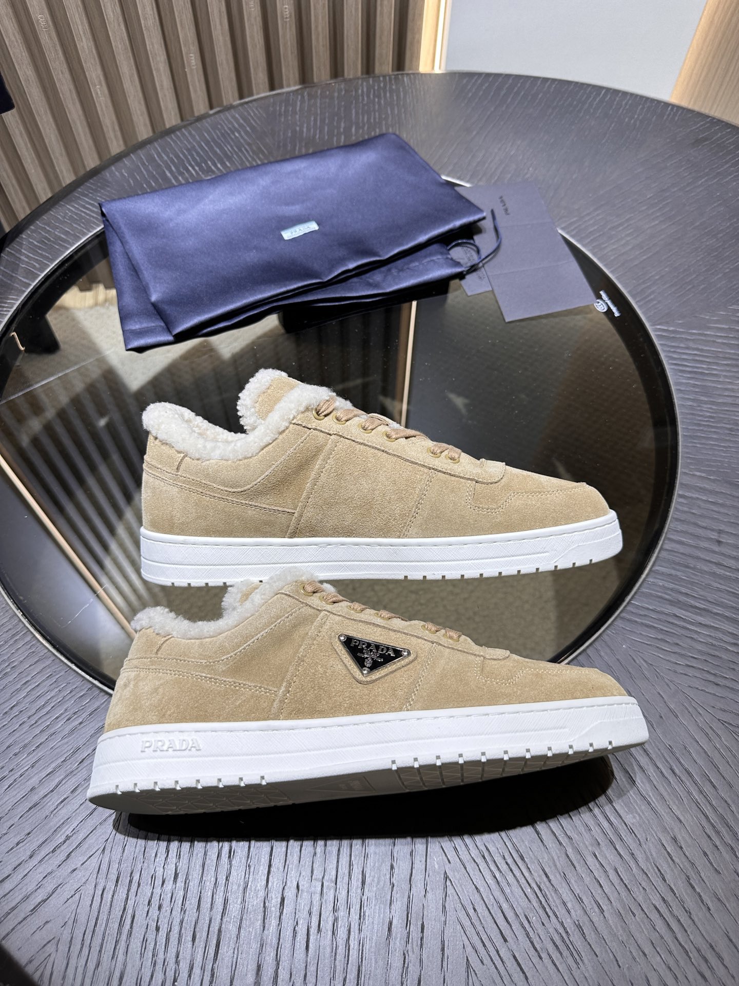 Men P*rada Top Sneaker