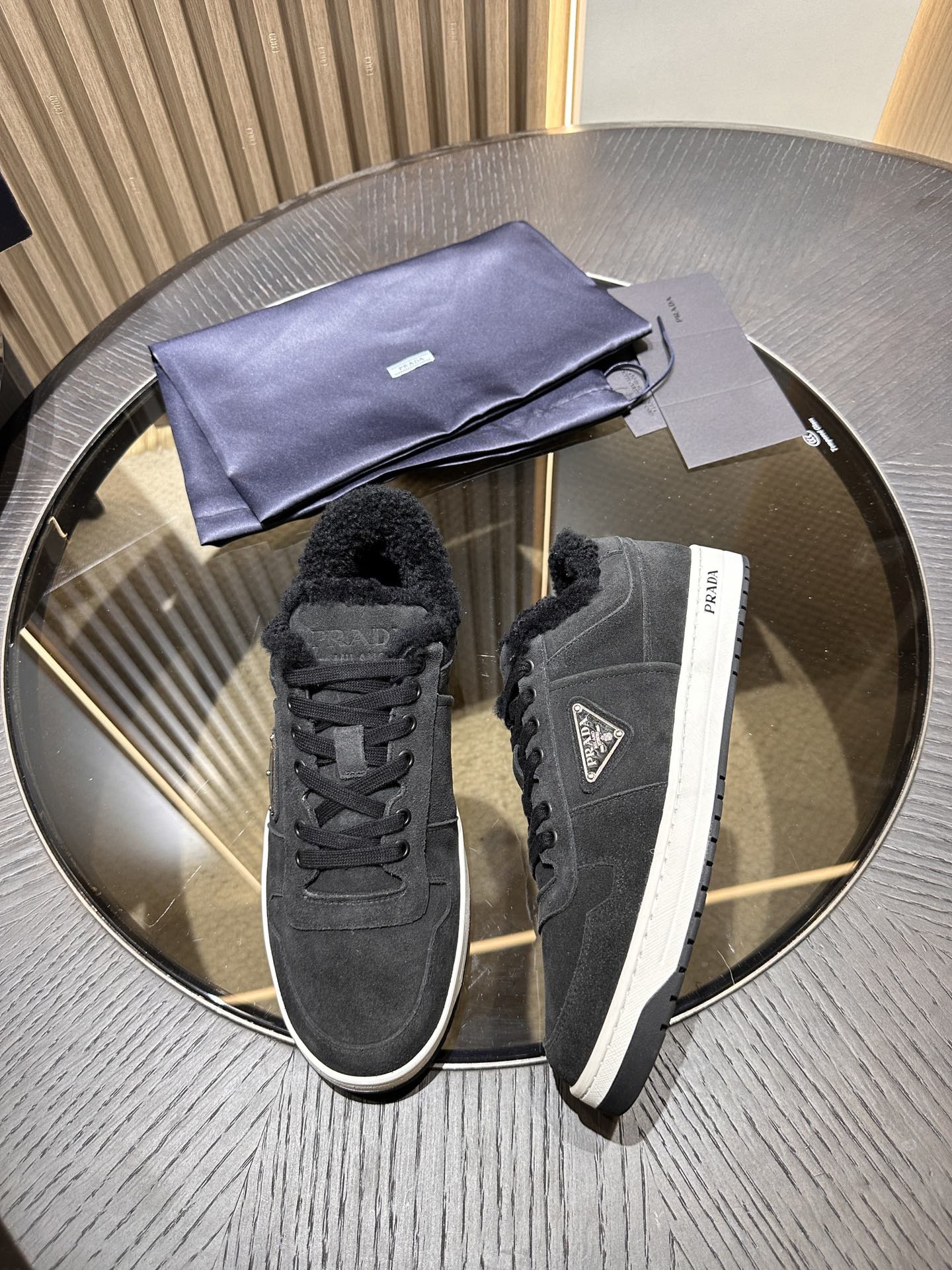 Men P*rada Top Sneaker