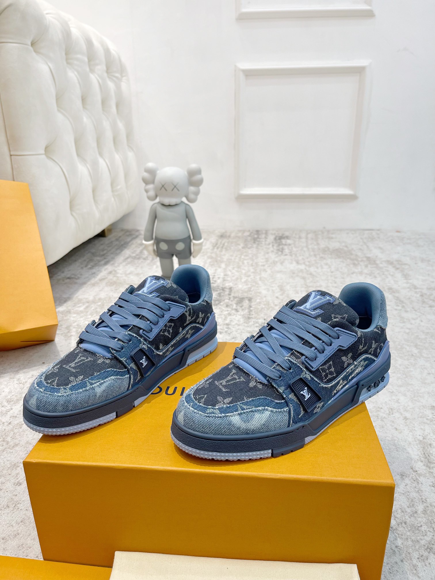 Men Women L*ouis V*uitton Top Sneaker