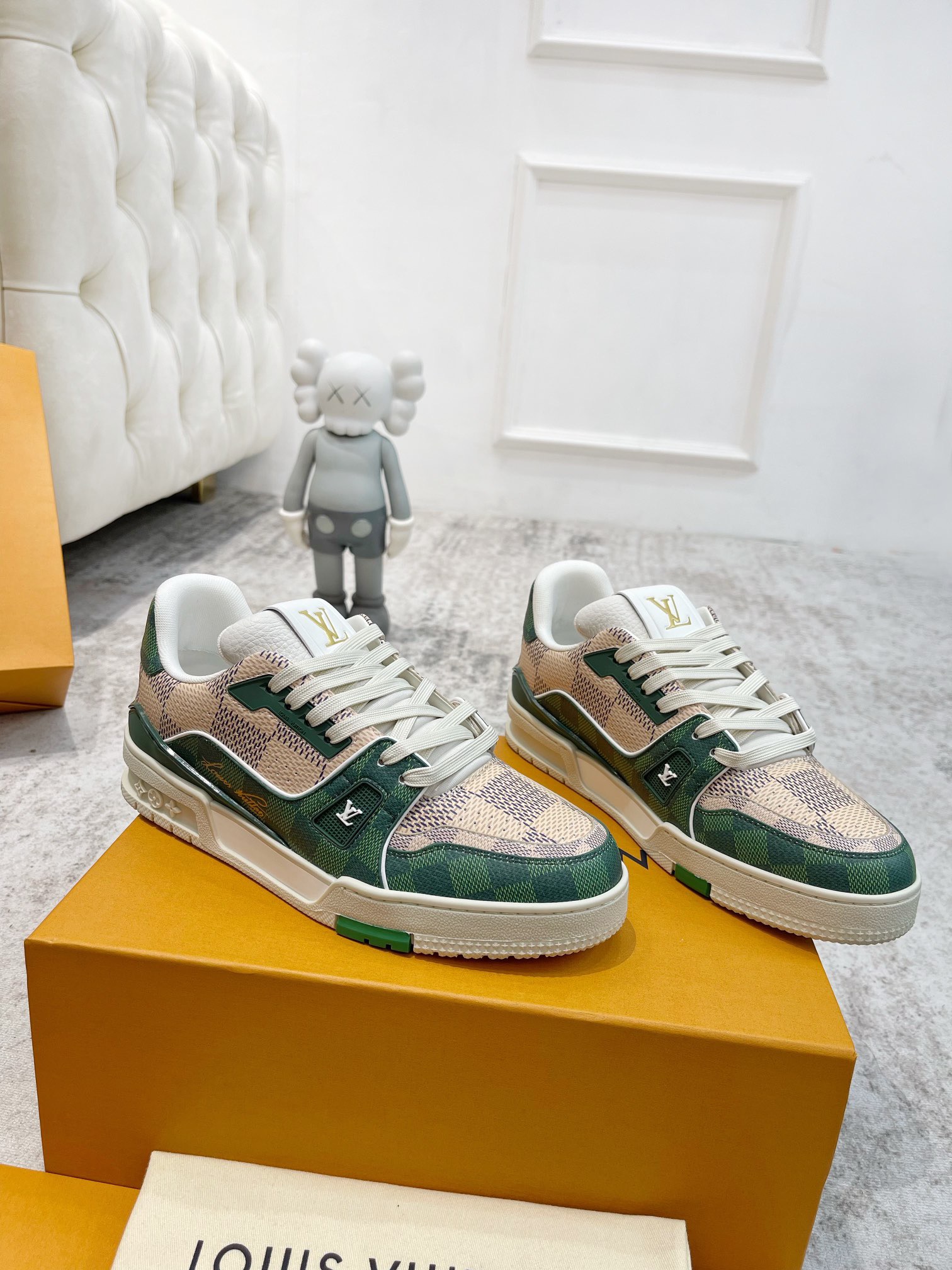 Men Women L*ouis V*uitton Top Sneaker