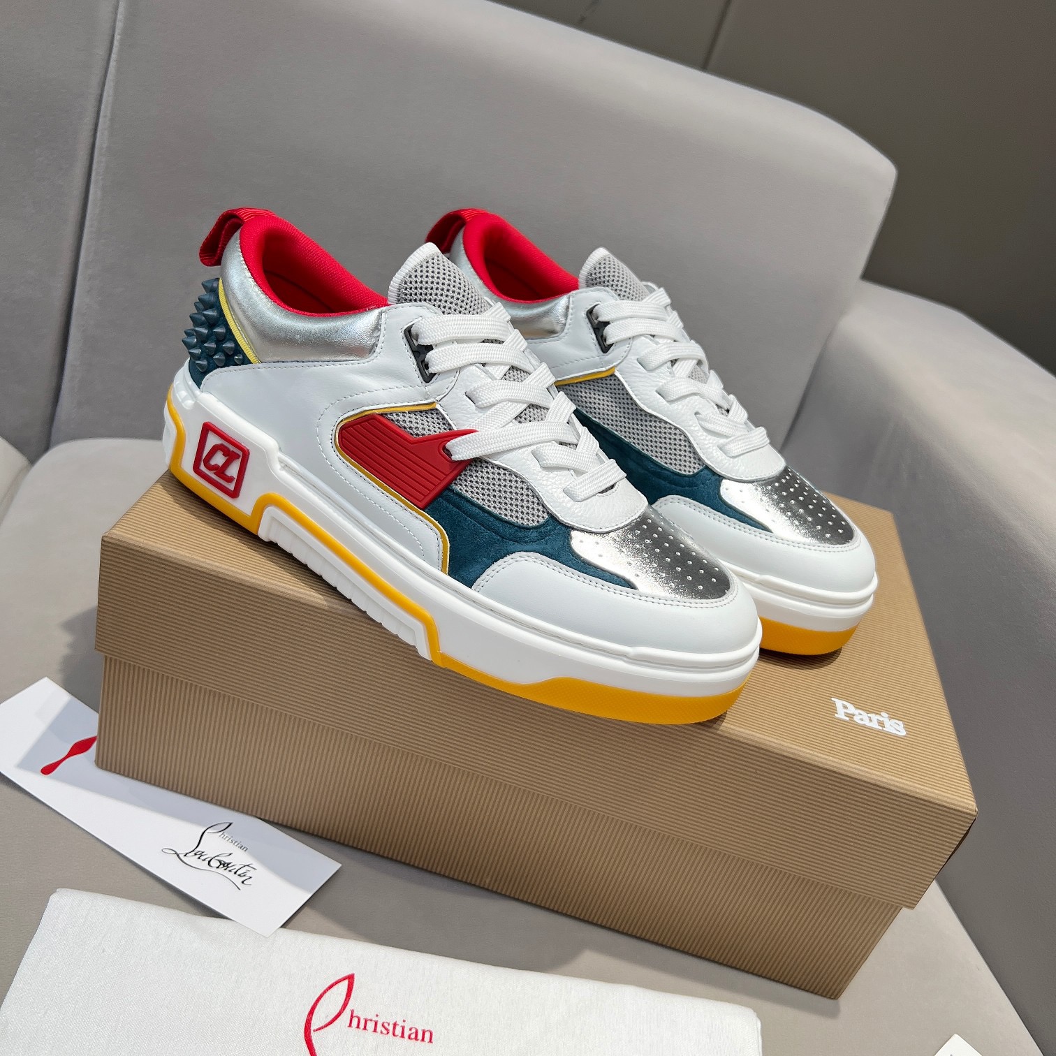 C*hristian ·Louboutin men women TOP sneakers