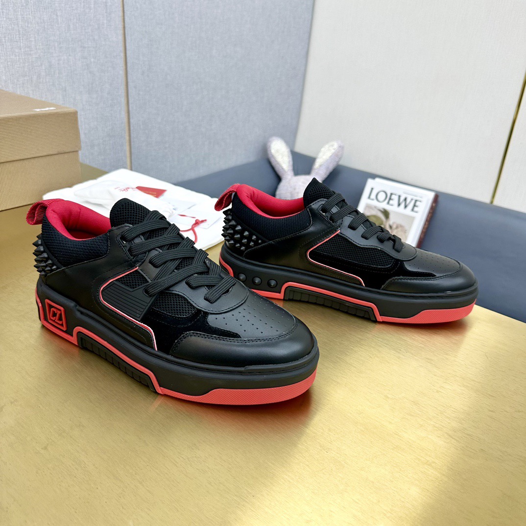 C*hristian ·Louboutin men women TOP sneakers