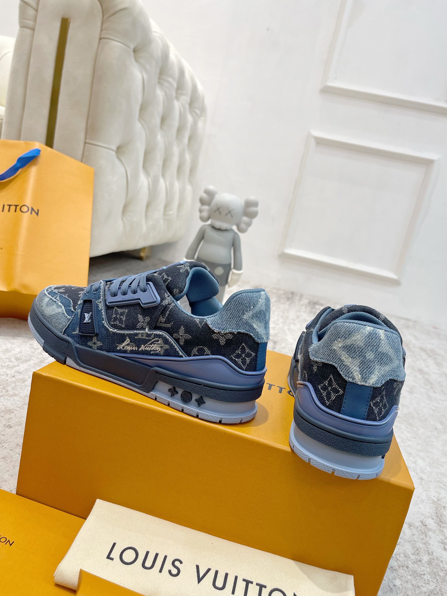 Men Women L*ouis V*uitton Top Sneaker