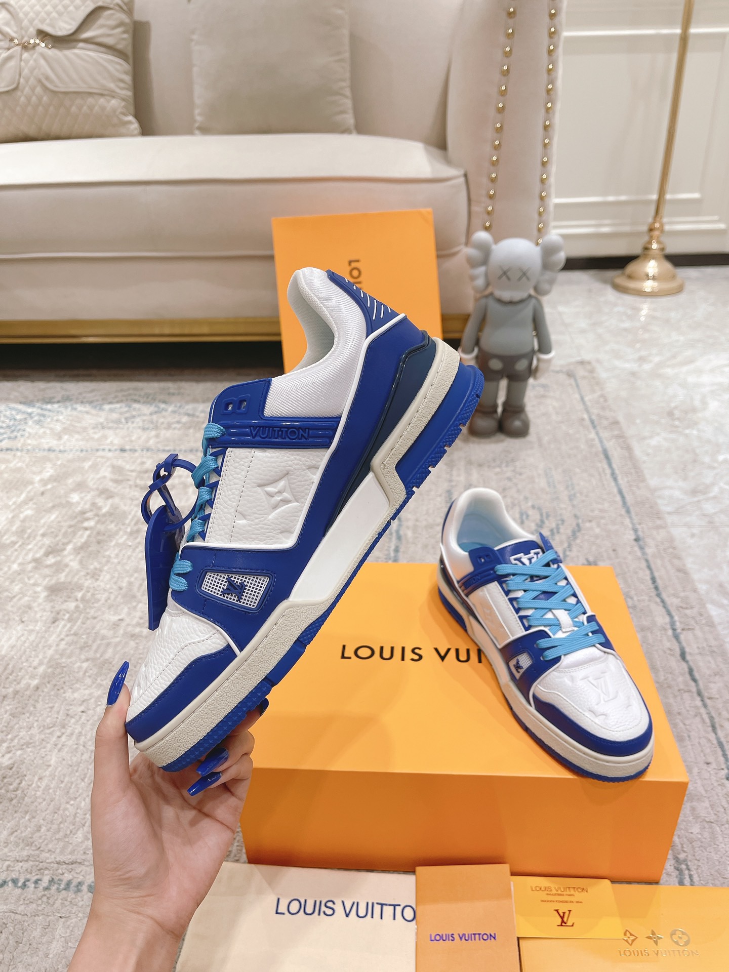 Men Women L*ouis V*uitton Top Sneaker