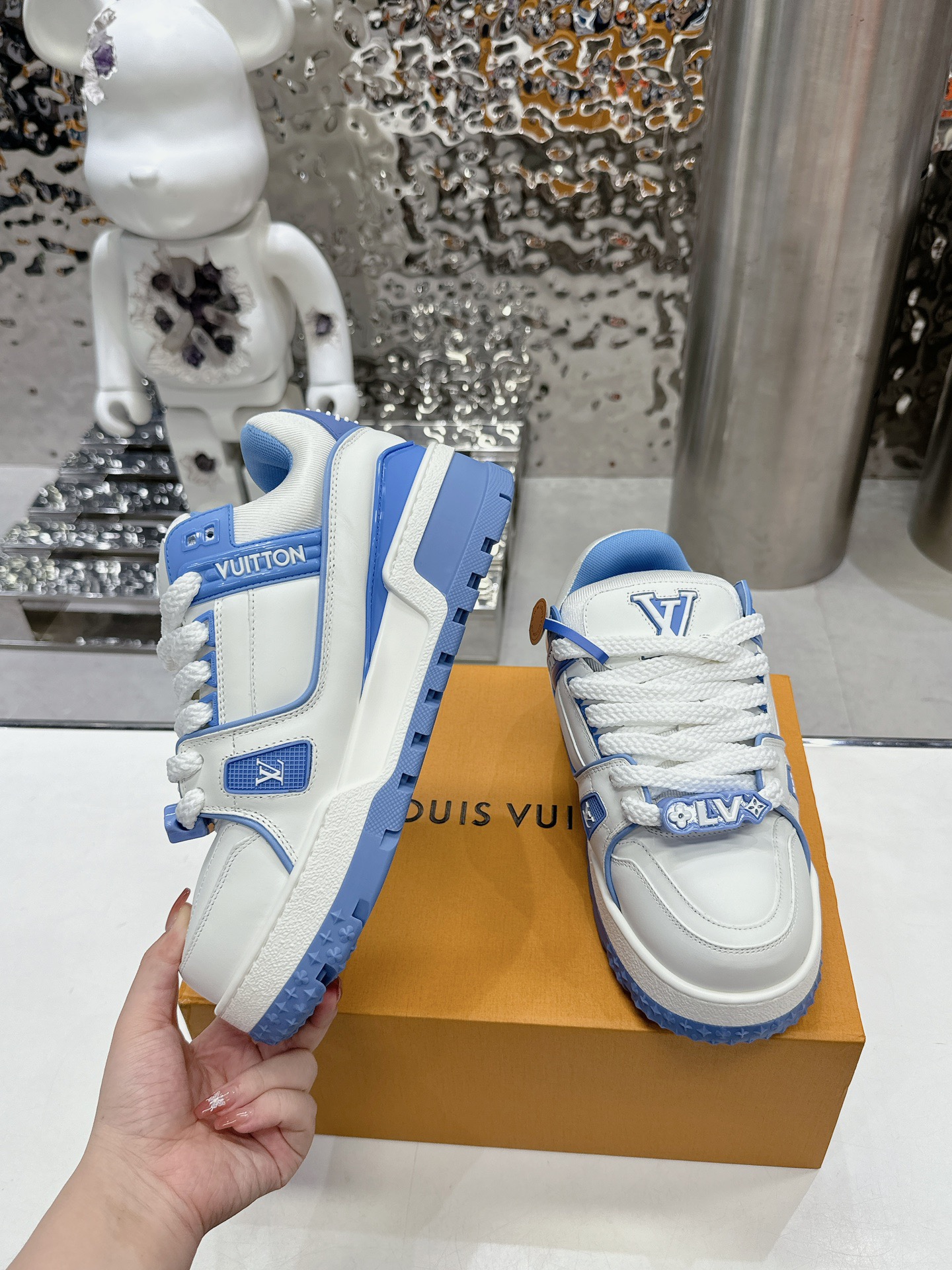 Men Women L*ouis V*uitton Top Sneaker L*V Trainer