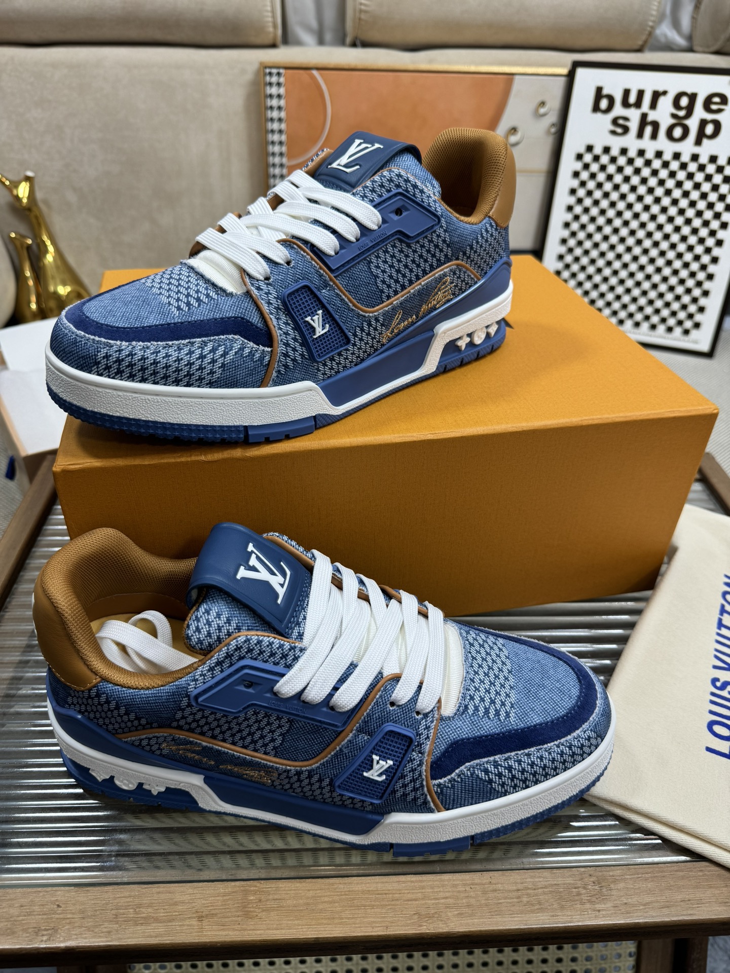 Men Women L*ouis V*uitton Top Sneaker L*V Trainer