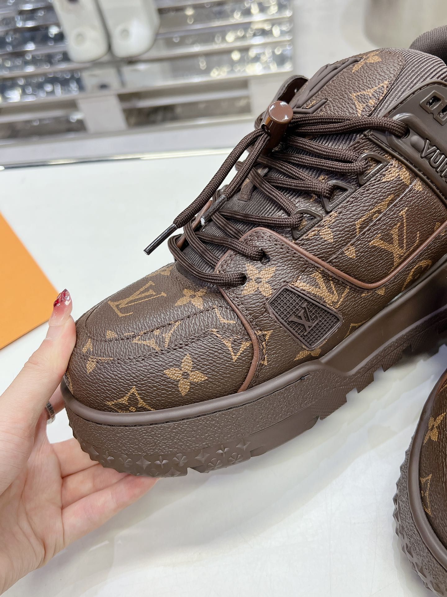 Men Women L*ouis V*uitton Top Sneaker L*V Trainer