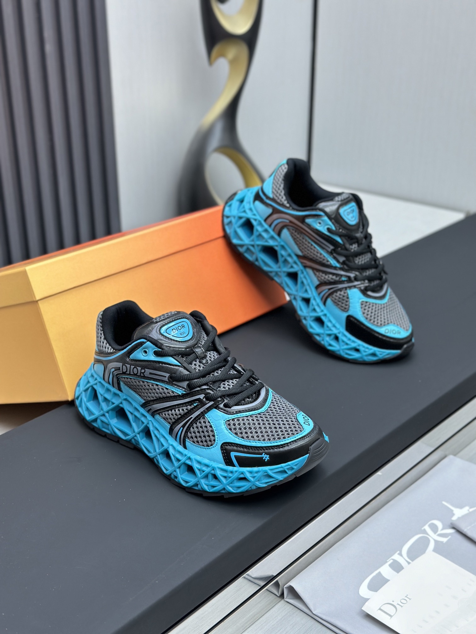 Men D*ior Top Sneaker（）