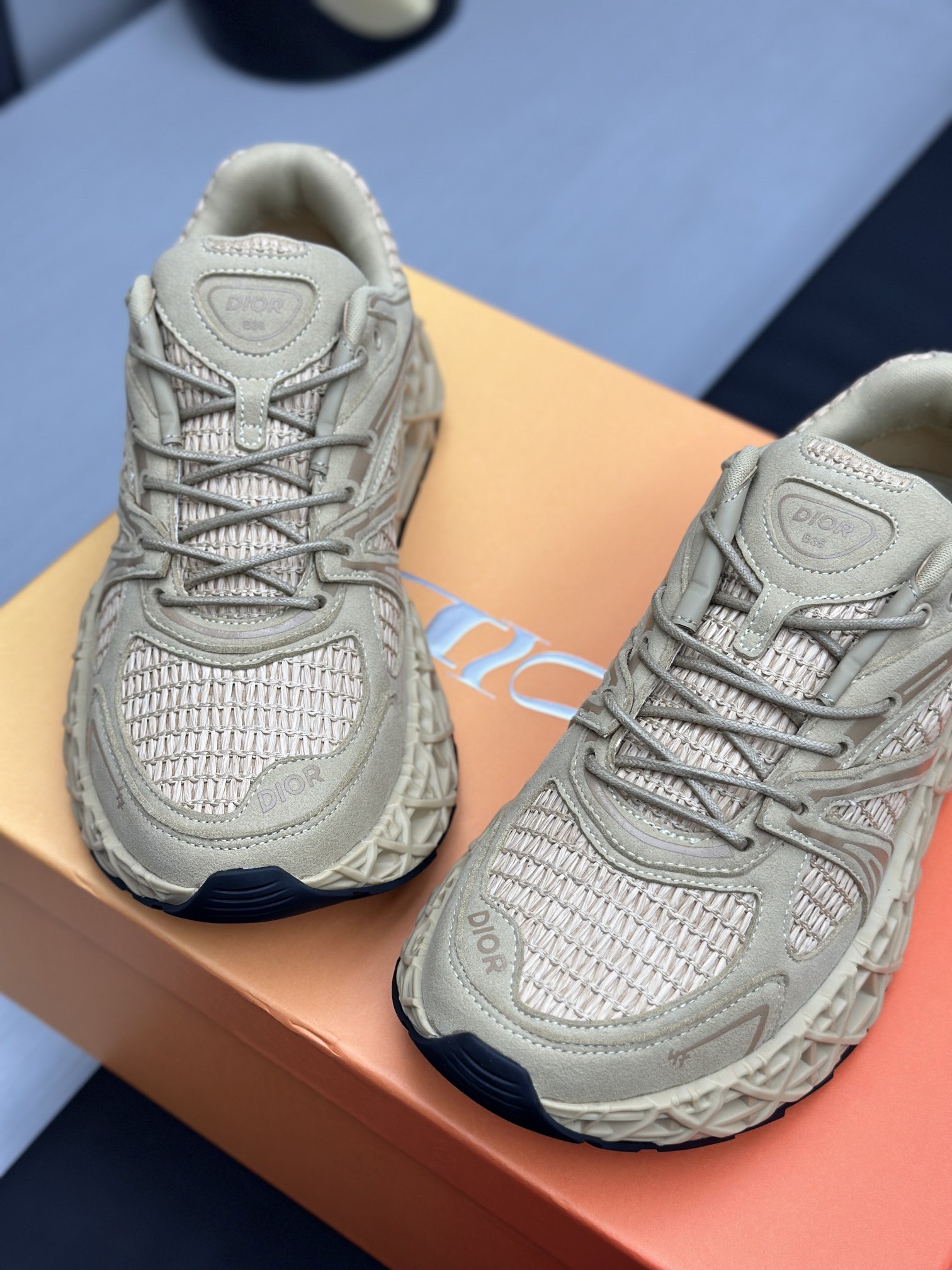 Men D*ior Top Sneaker（）