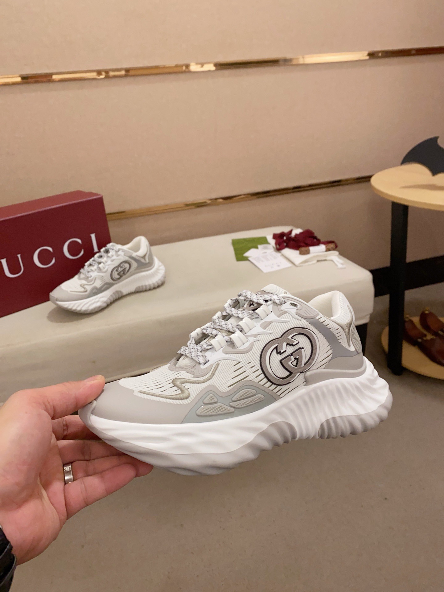 Men Women G*ucci Top Sneaker