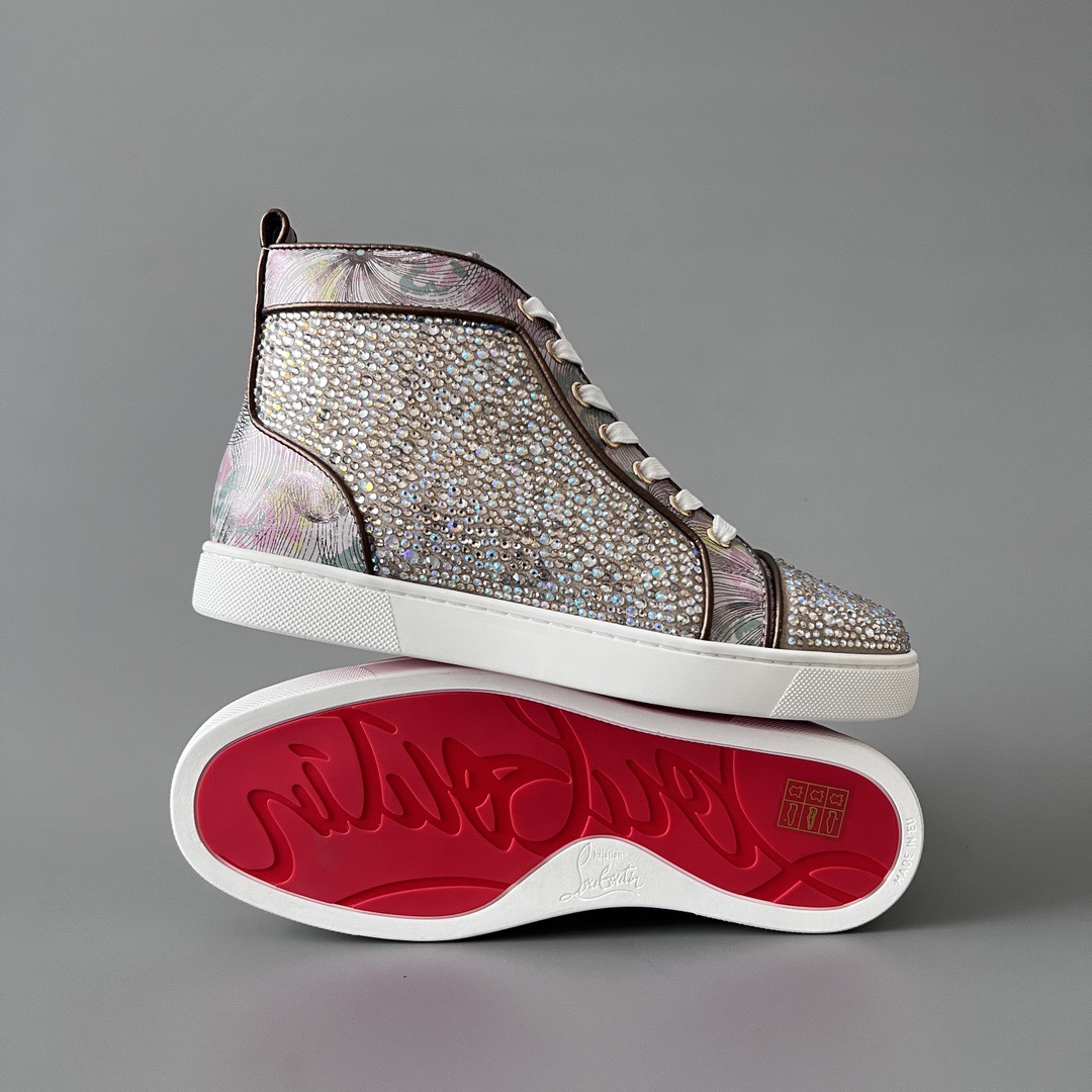 C*hristian ·Louboutin men women TOP sneakers