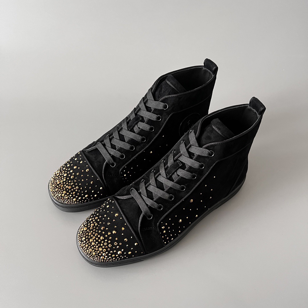 C*hristian ·Louboutin men women TOP sneakers