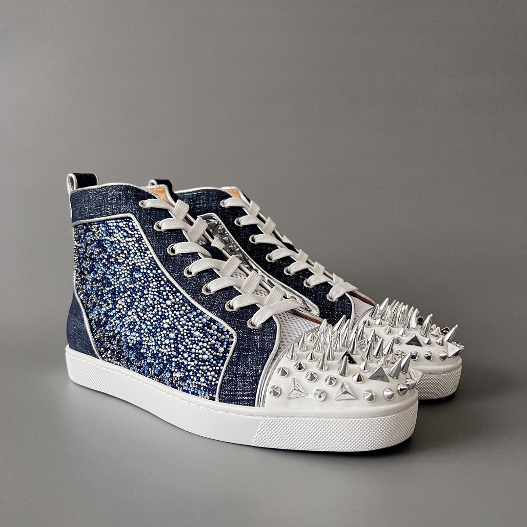 C*hristian ·Louboutin men women TOP sneakers