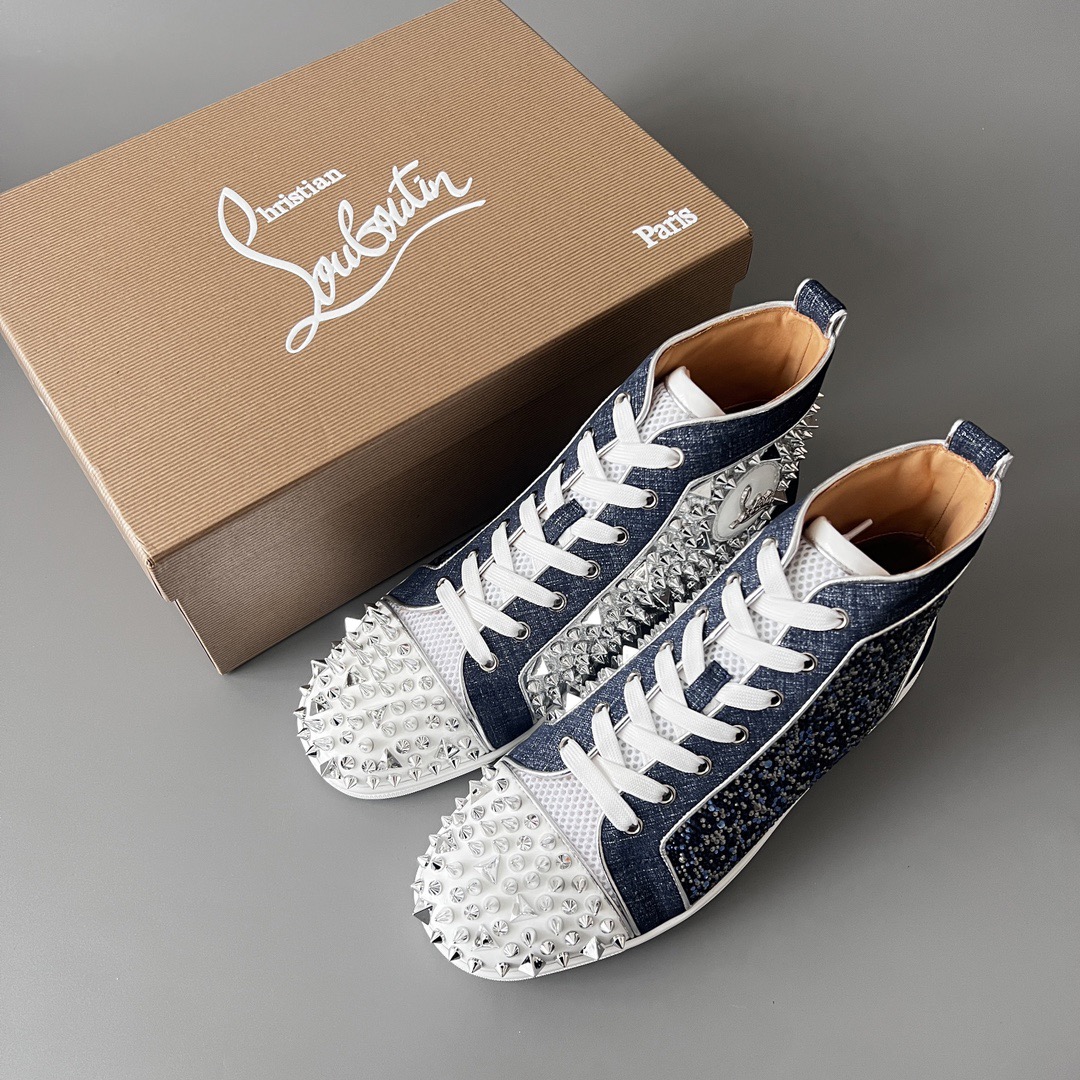 C*hristian ·Louboutin men women TOP sneakers