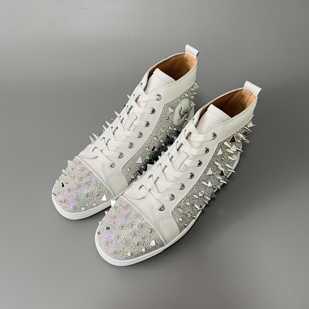 C*hristian ·Louboutin men women TOP sneakers