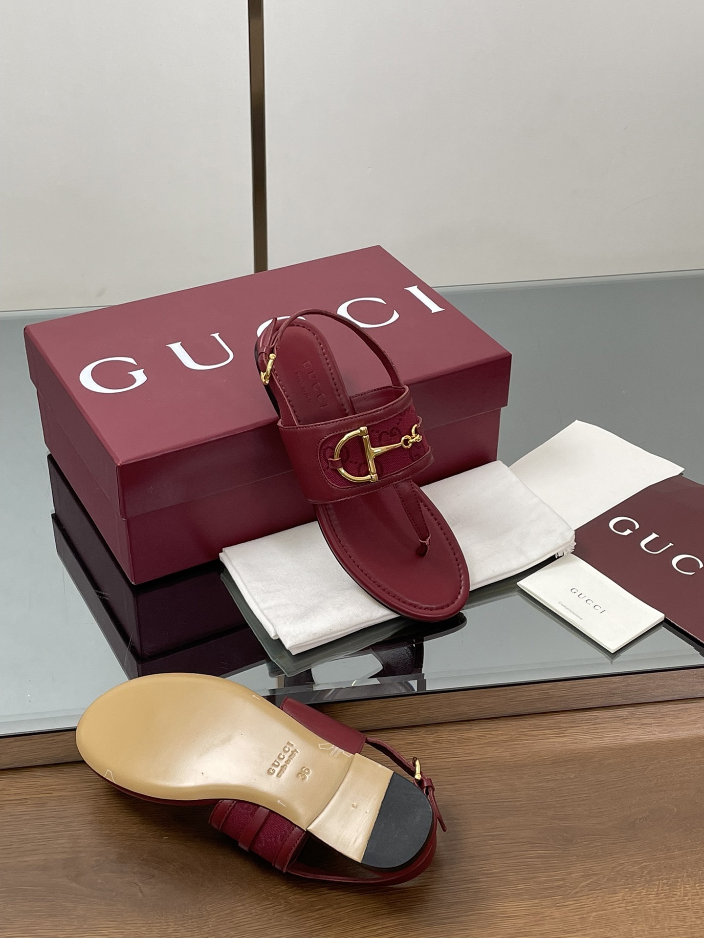 Women G*ucci Top Sandals