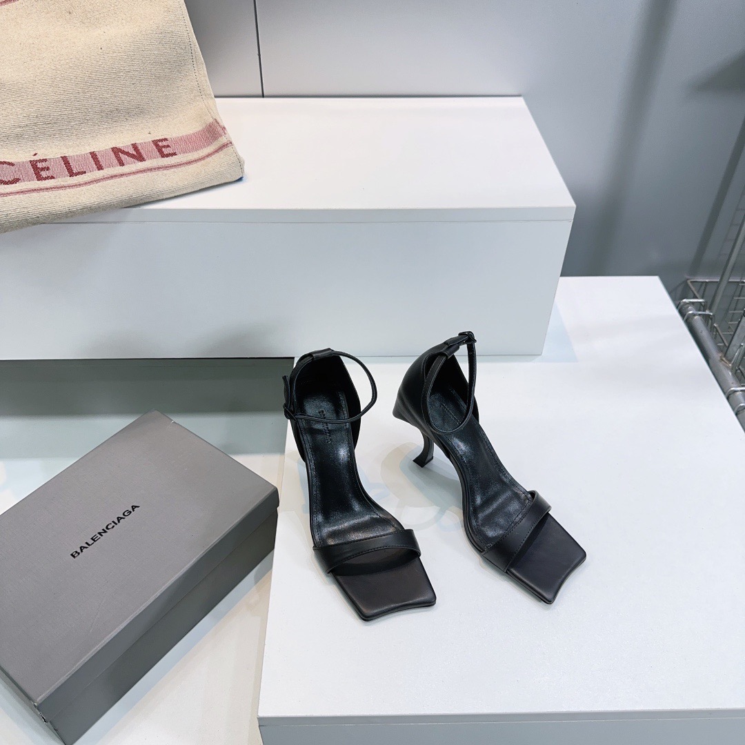 Women B*lenciaga Top Sandals