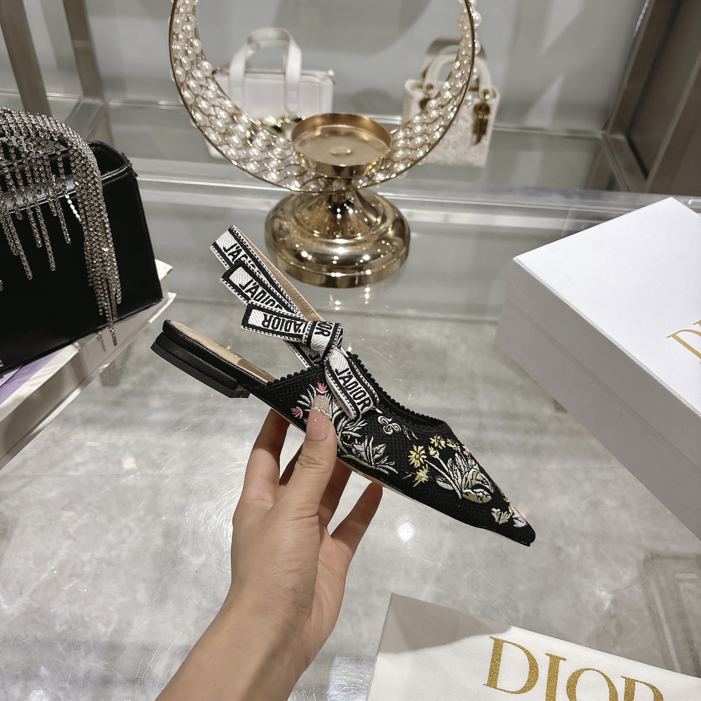 Women D*ior Top Quality Sandals