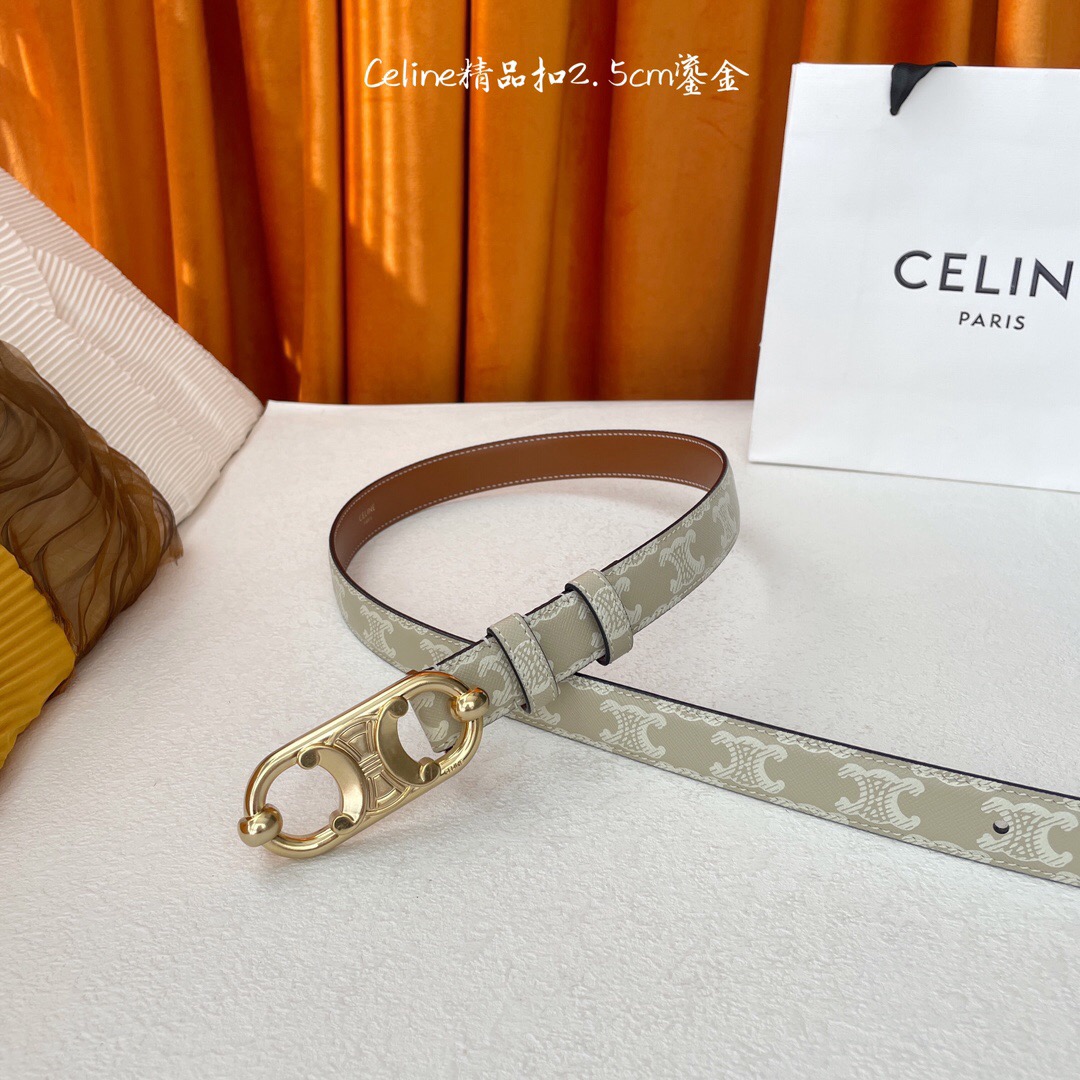 C* eline Belts Top Quality 25MM