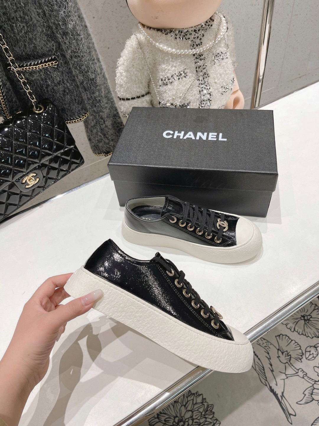 Men Women Top Quality C*hanel shoes