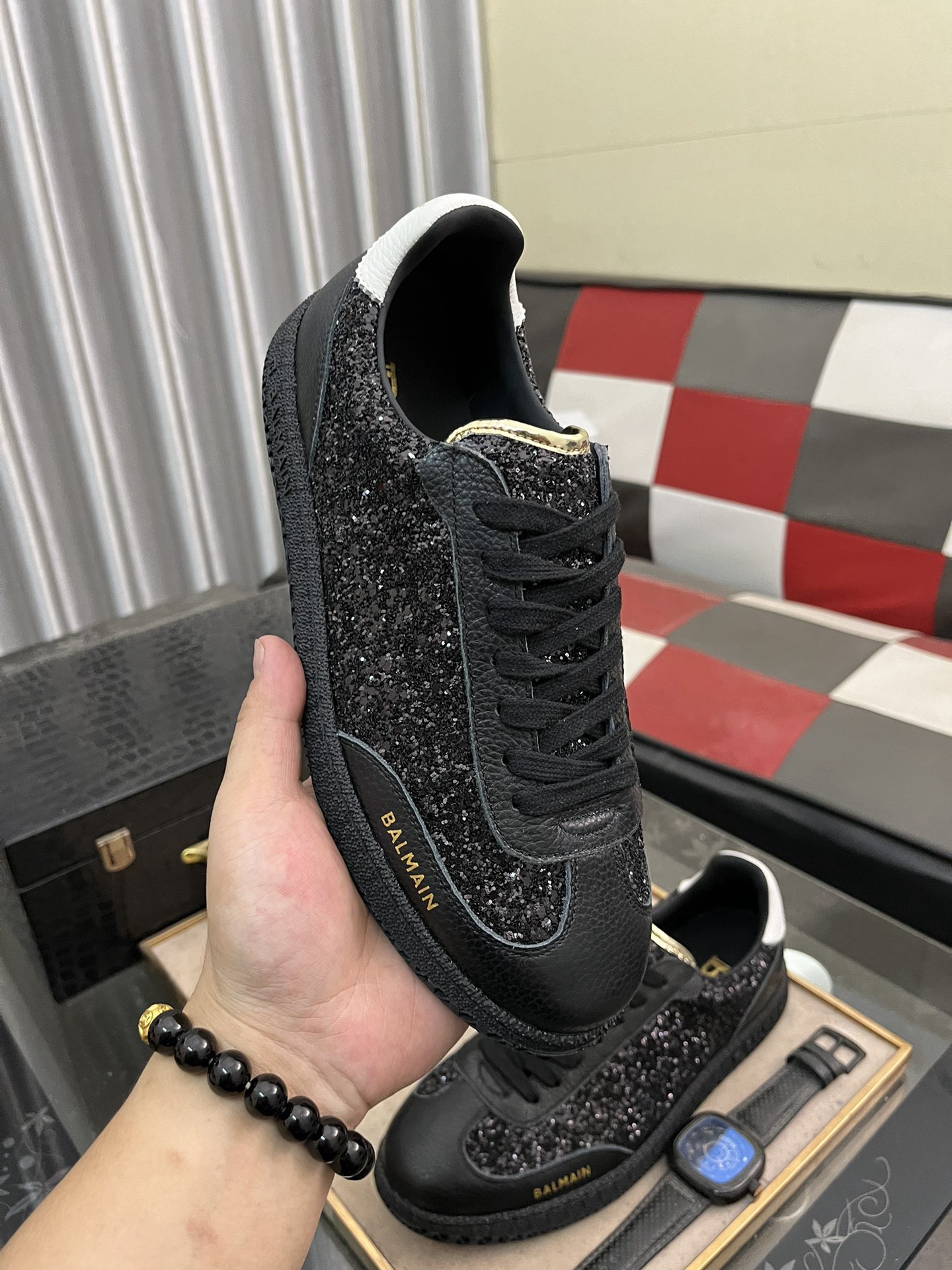 Women Men Top Quality B*almain shoes