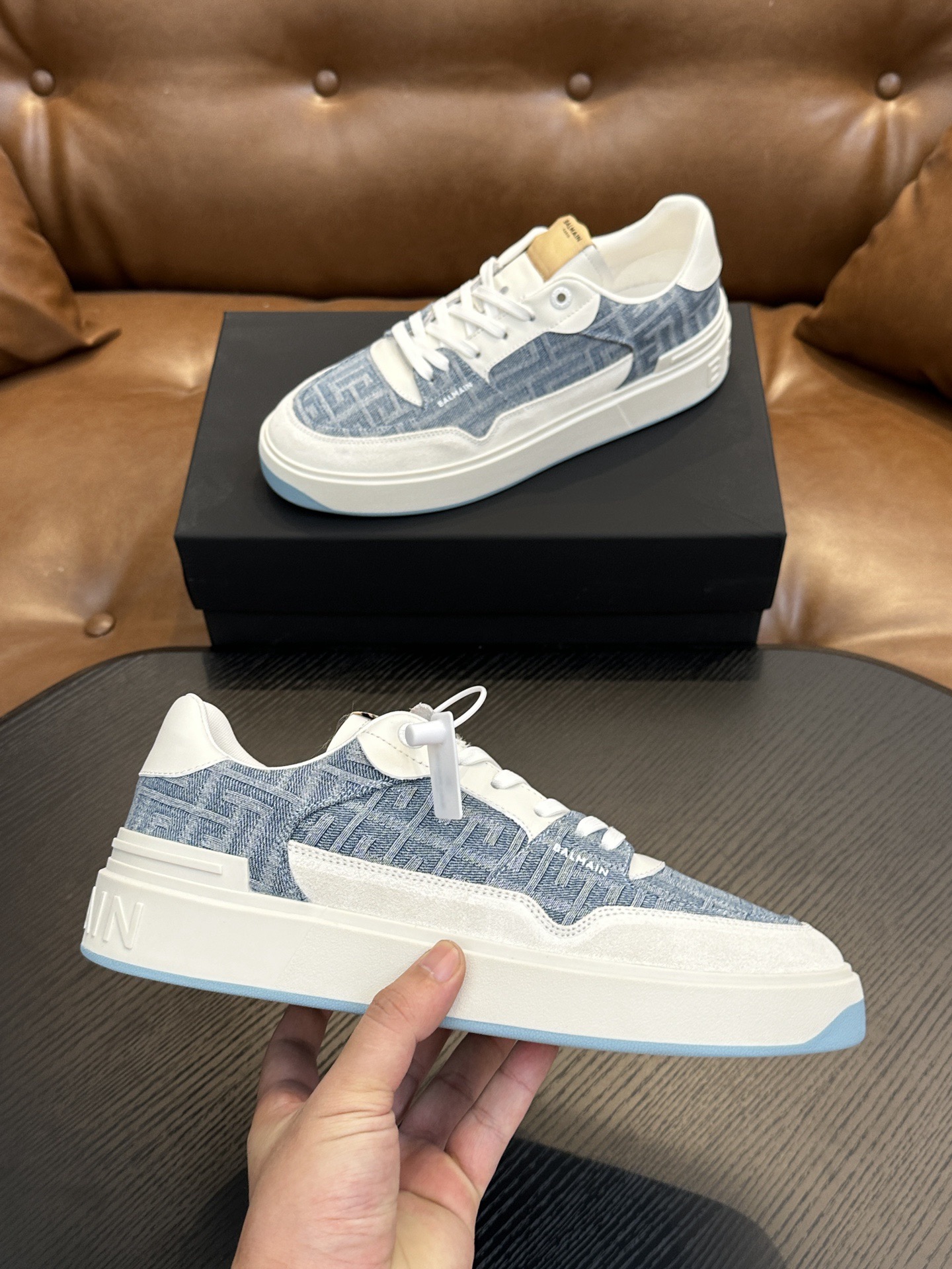 Women Men Top Quality B*almain shoes