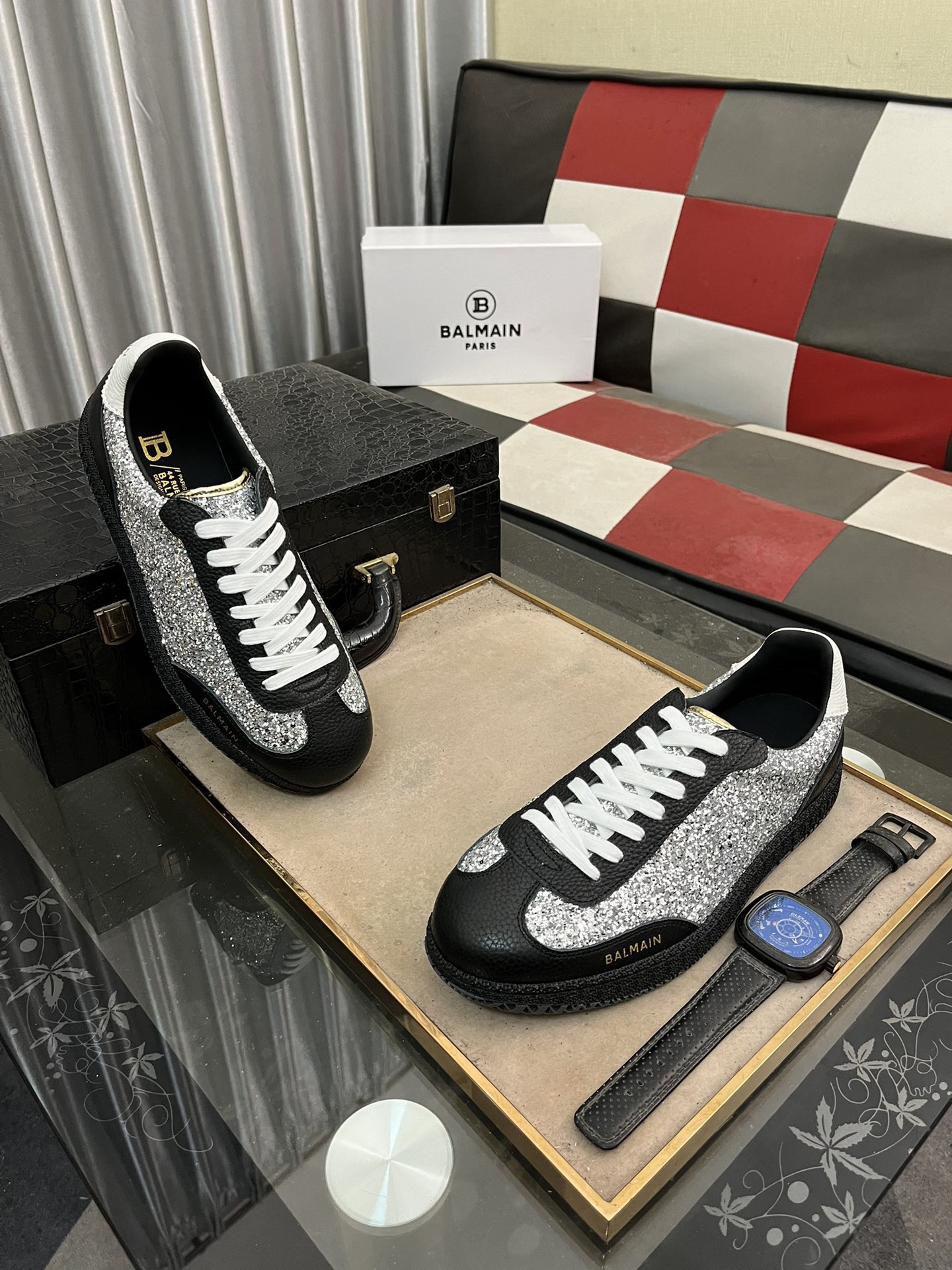 Women Men Top Quality B*almain shoes