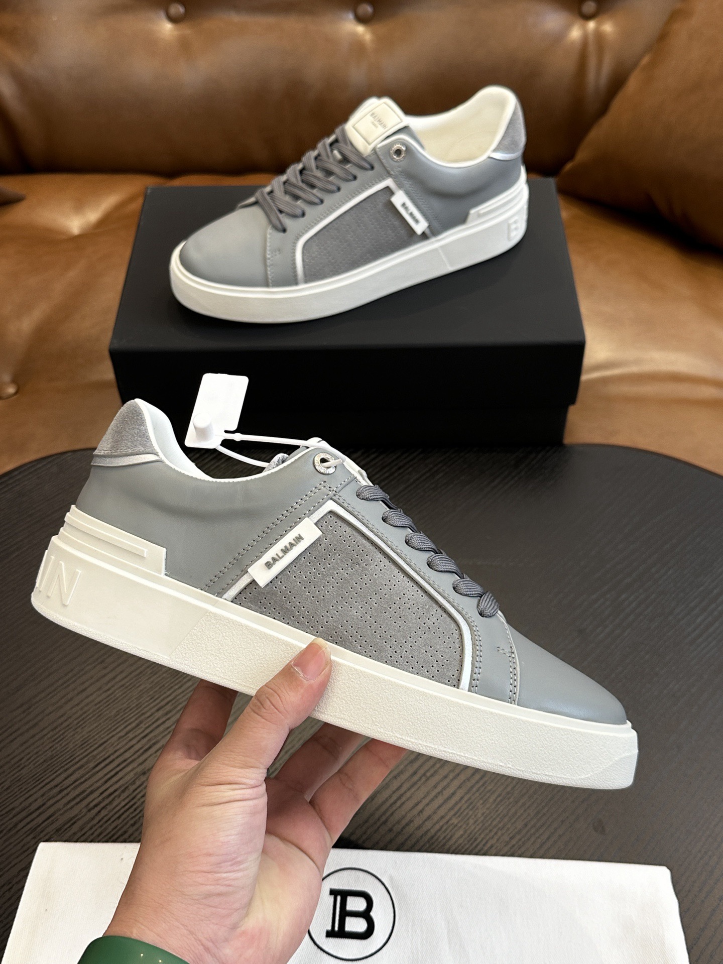 Women Men Top Quality B*almain shoes