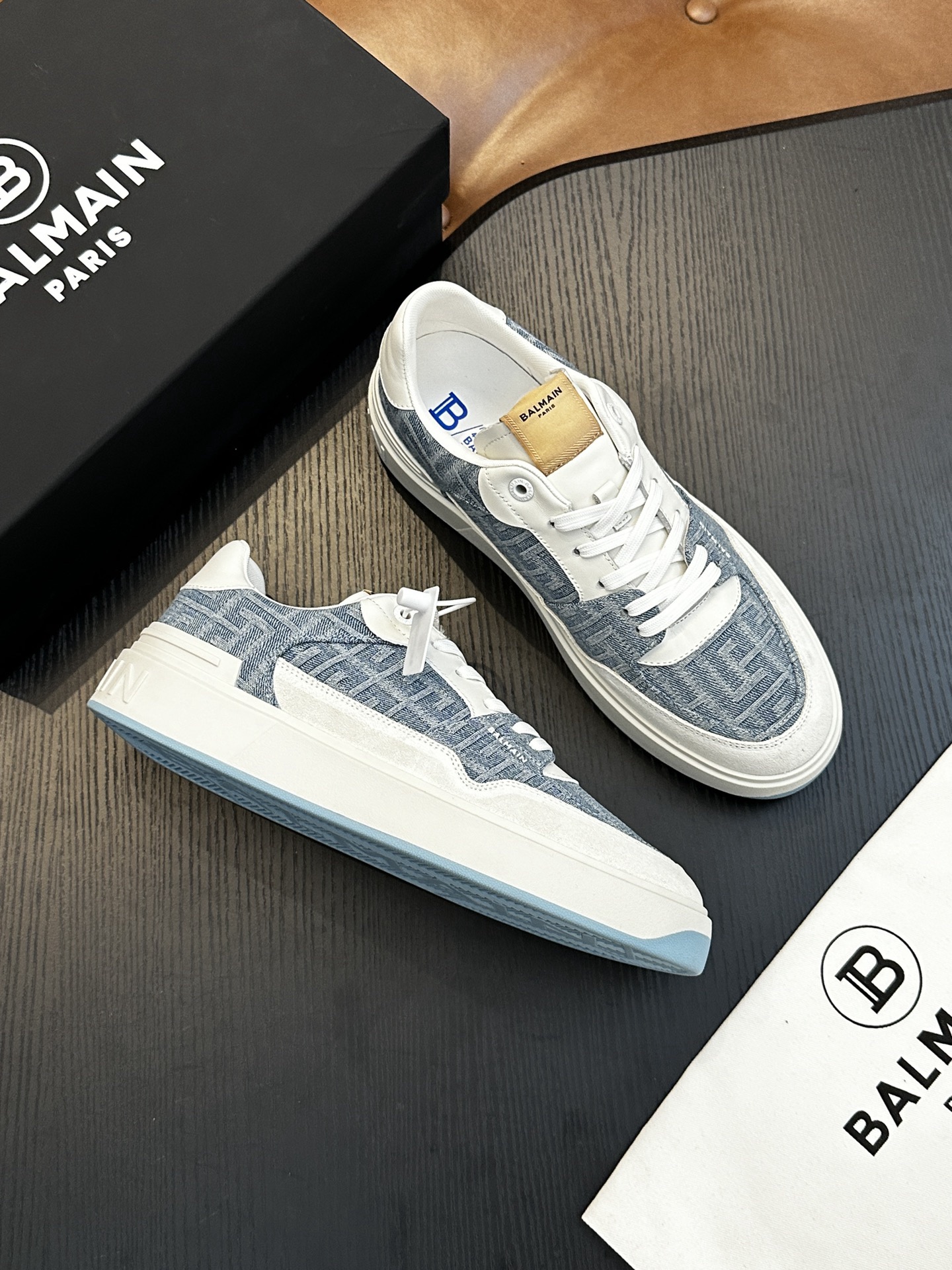 Women Men Top Quality B*almain shoes