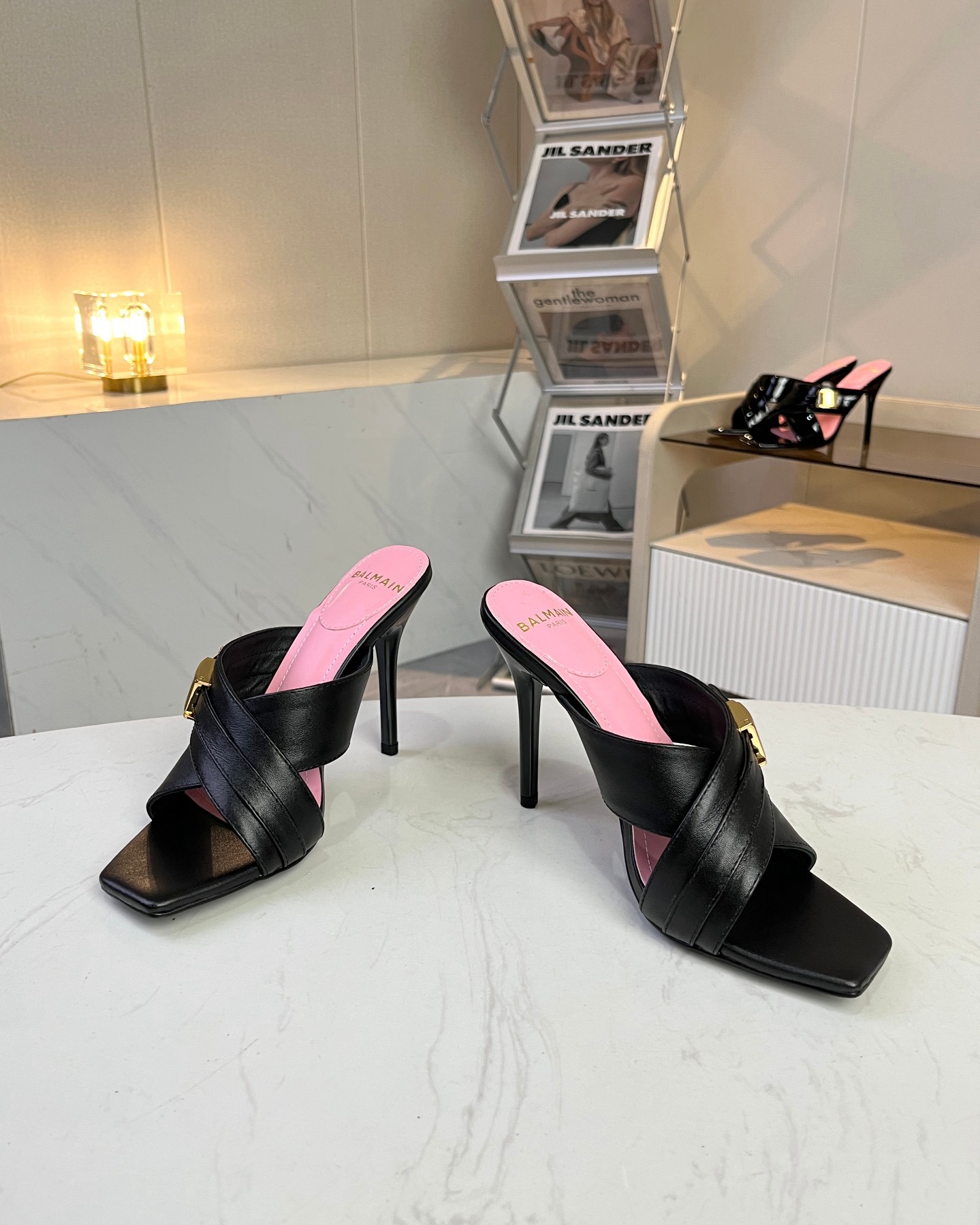 Women Top Quality B*almain shoes 10.5cm