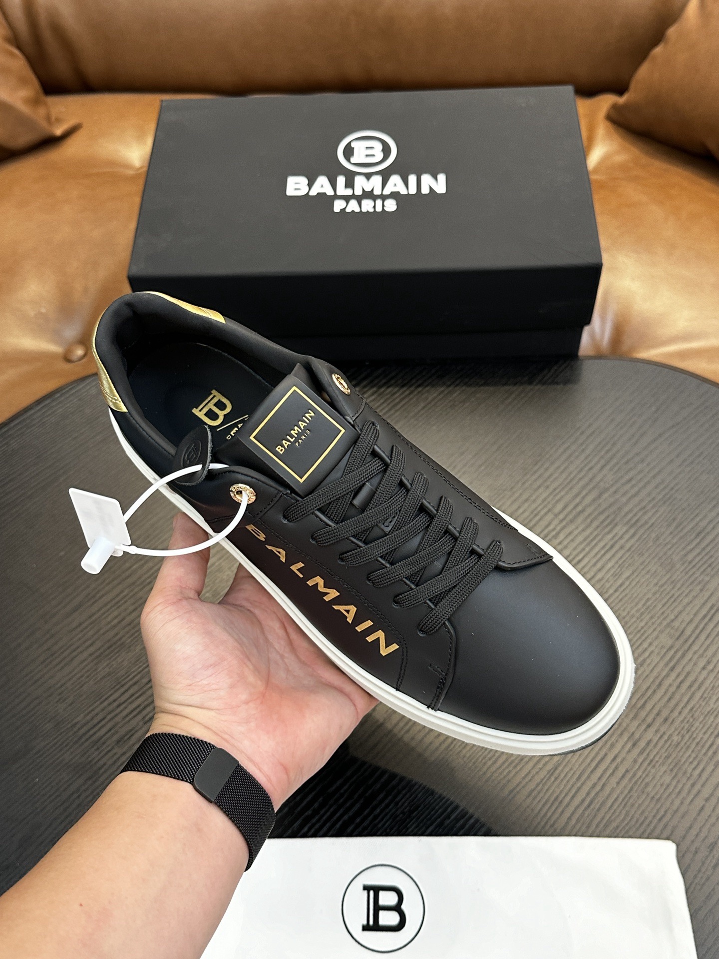 Women Men Top Quality B*almain shoes
