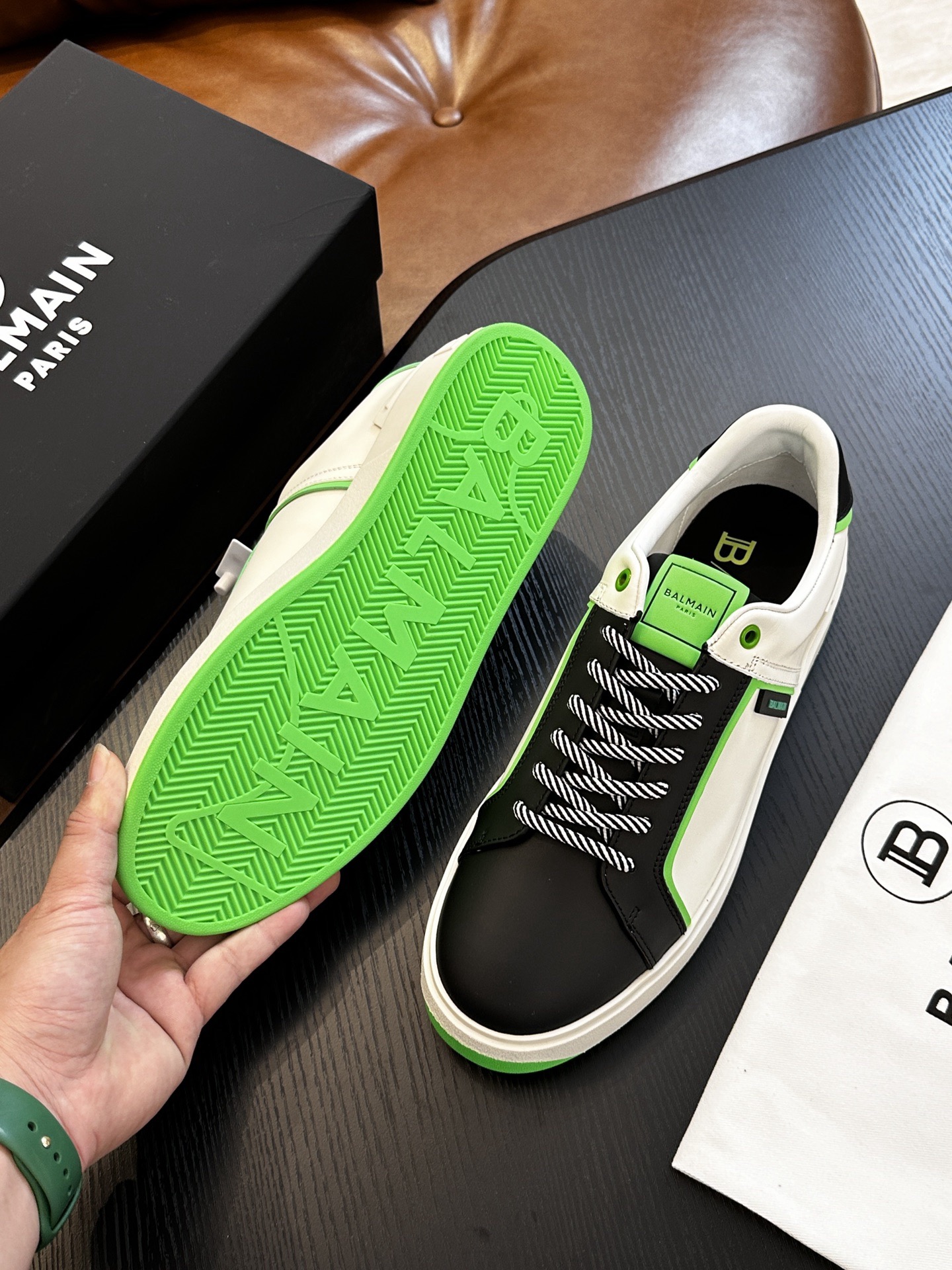 Women Men Top Quality B*almain shoes