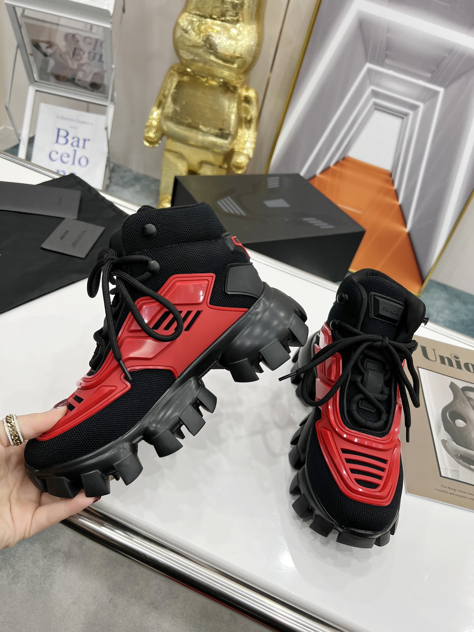 Women Men Top Quality P*rada shoes