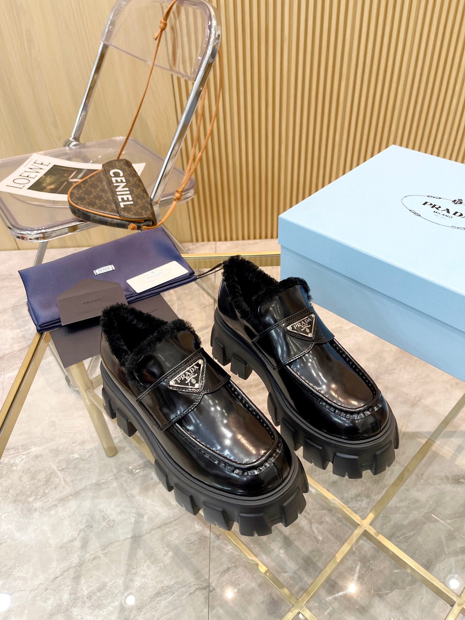 Women Men Top Quality P*rada shoes