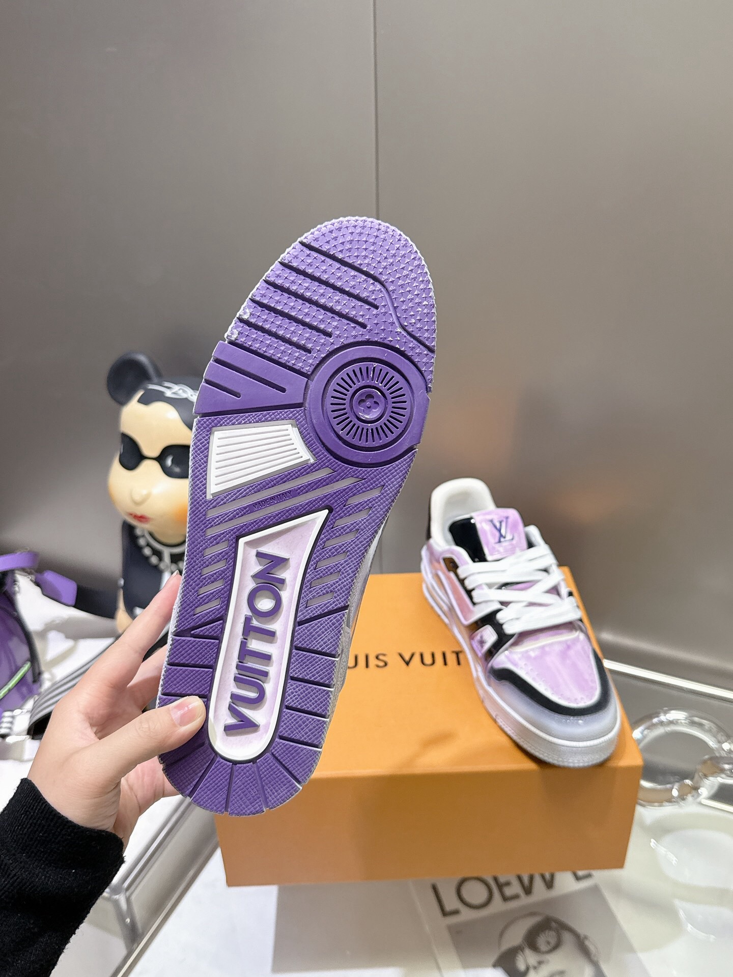 Men Women L*ouis V*uitton Top Sneaker L*V Trainer size 35-46