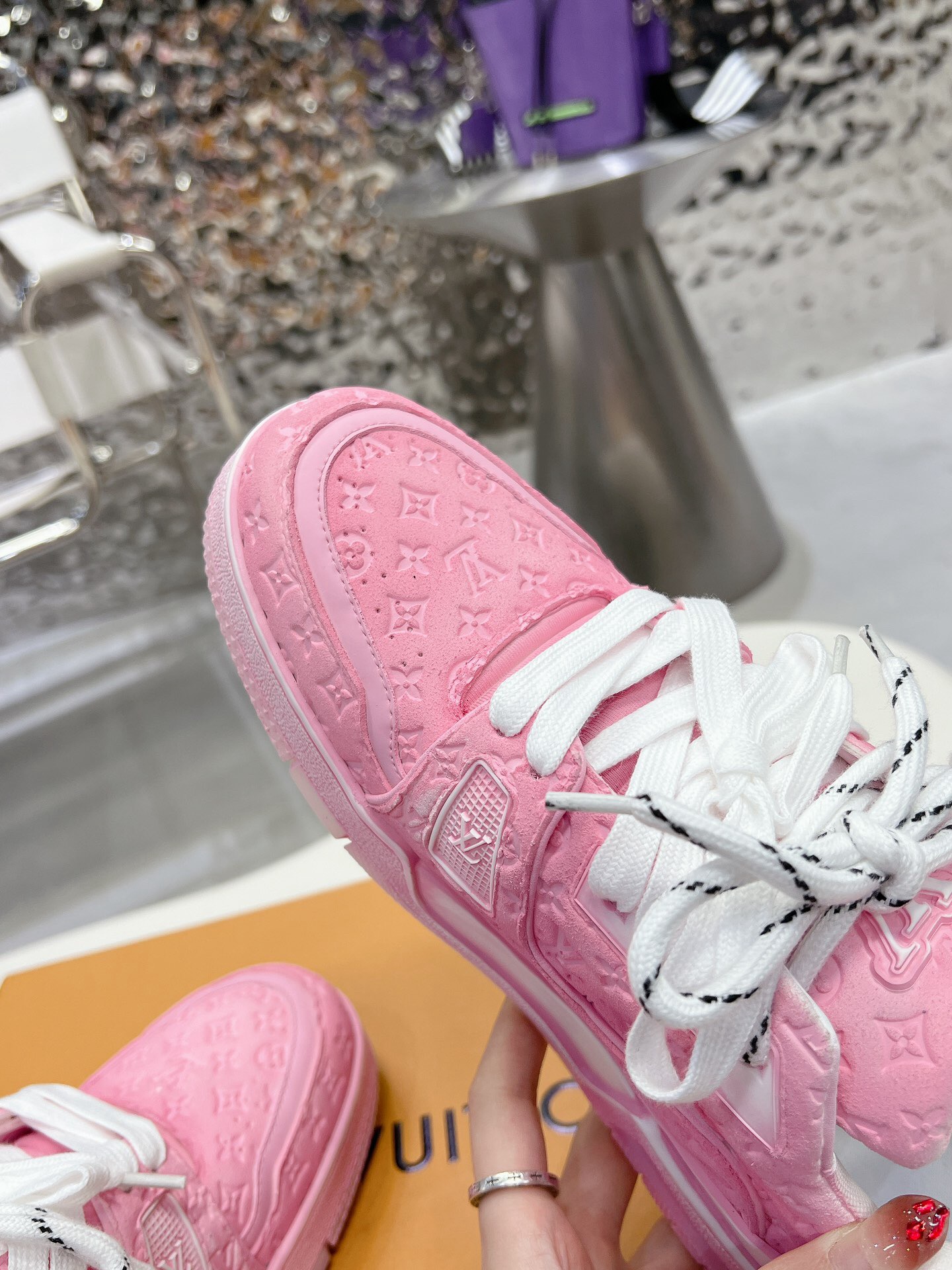 Men Women L*ouis V*uitton Top Sneaker L*V Trainer size 35-46