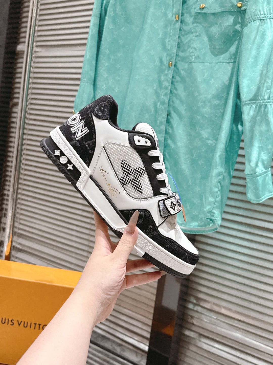 Men Women L*ouis V*uitton Top Sneaker L*V Trainer size 35-46