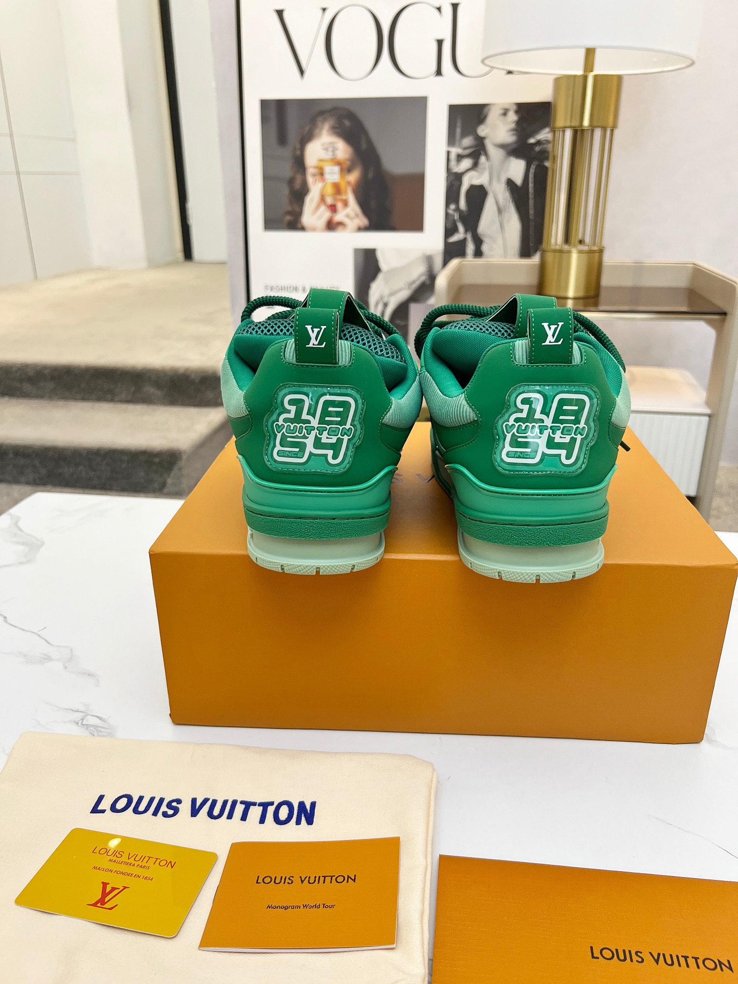 Men Women L*ouis V*uitton Top Sneaker L*V Trainer size 35-46