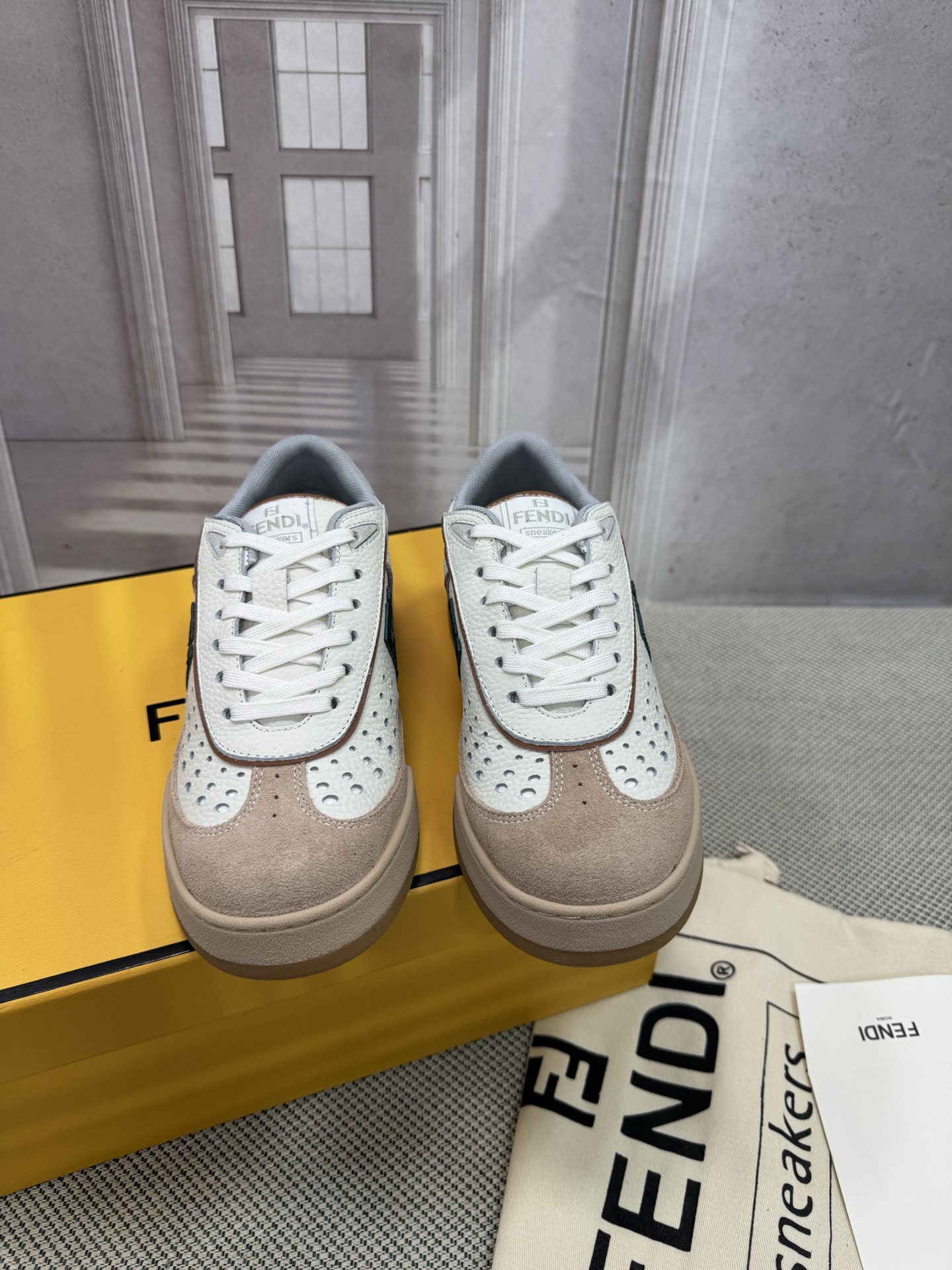 Men Women F*endi Top Sneakers size 35-46