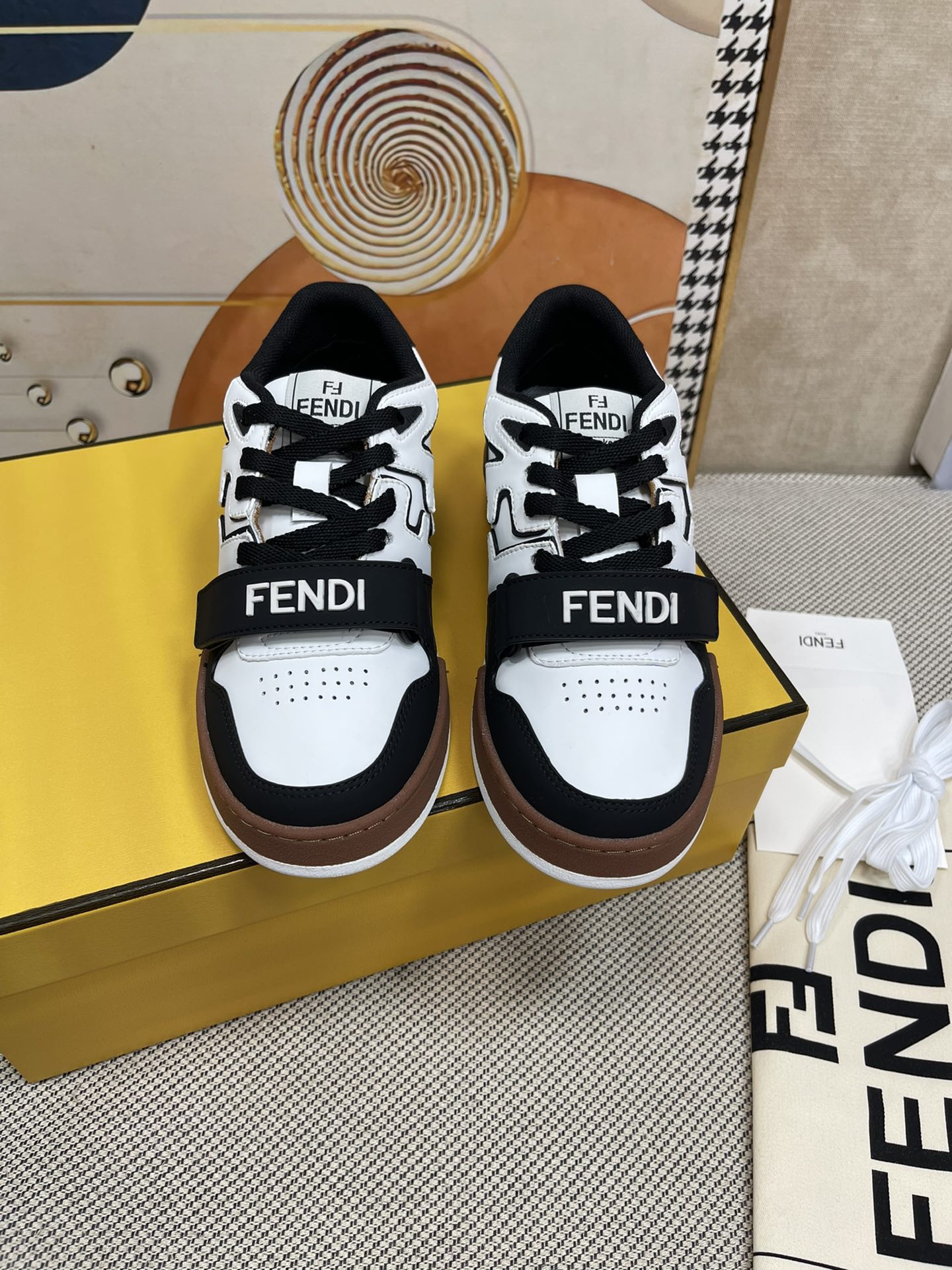 Men Women F*endi Top Sneakers size 35-46