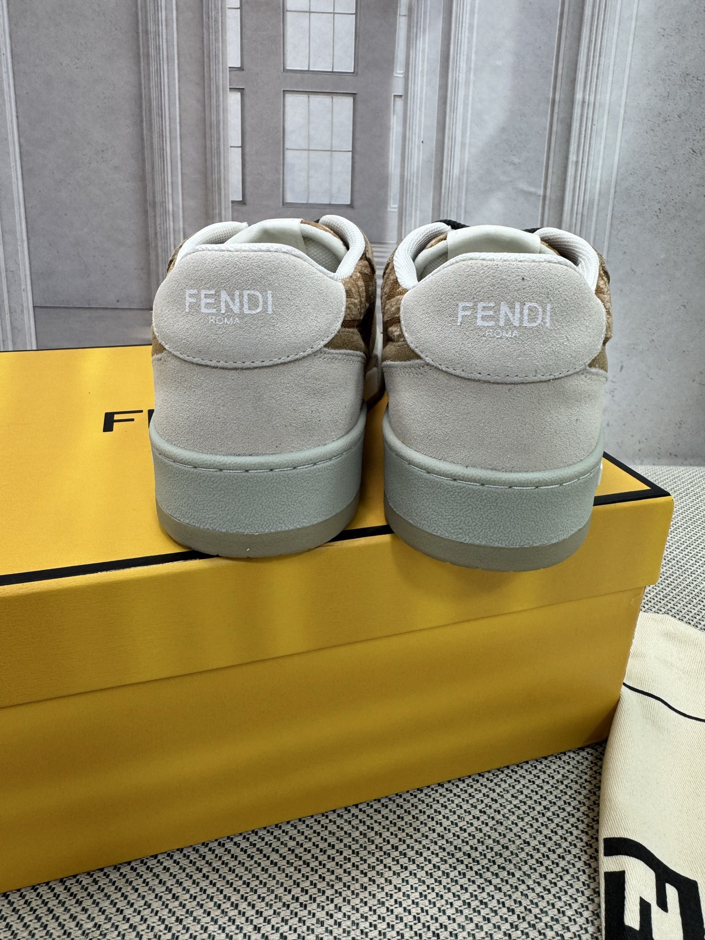 Men Women F*endi Top Sneakers size 35-46