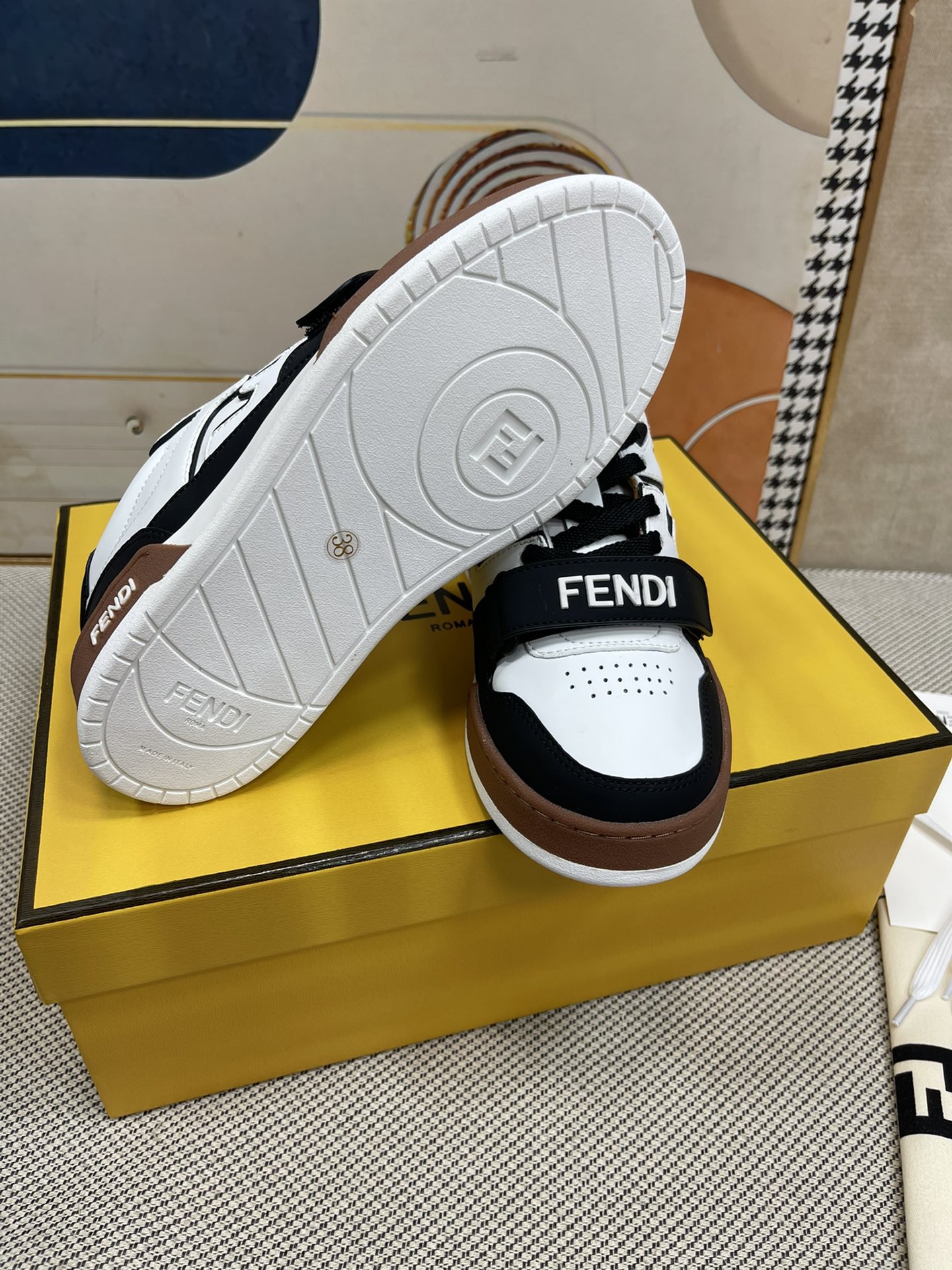 Men Women F*endi Top Sneakers size 35-46