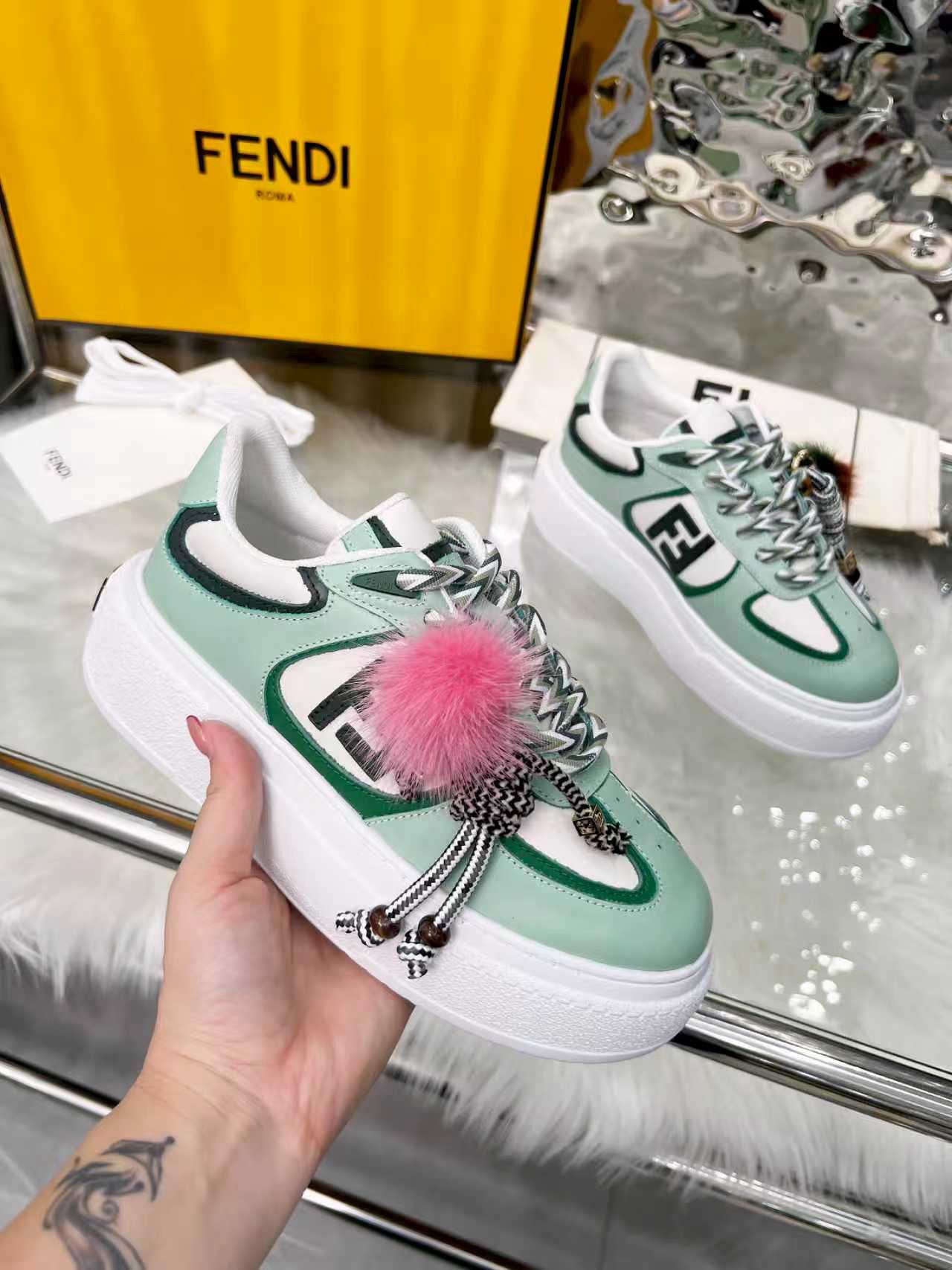 Women F*endi Sneakers Top quality 1:1 size:35-42